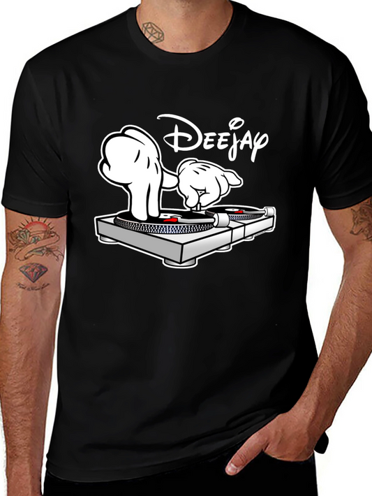 DJ Mickey T-Shirt - Turntable Tee