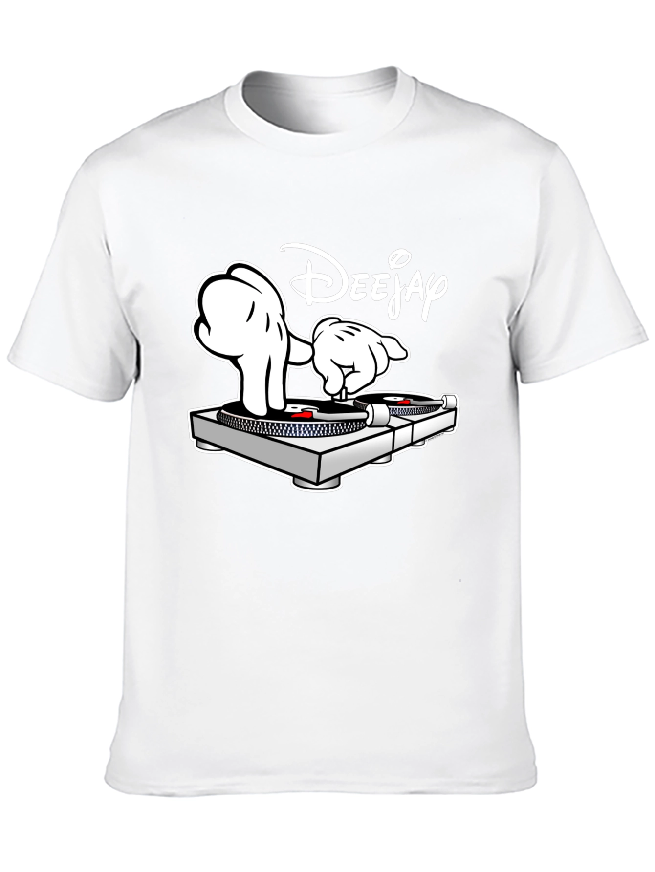 DJ Mickey T-Shirt - Turntable Tee