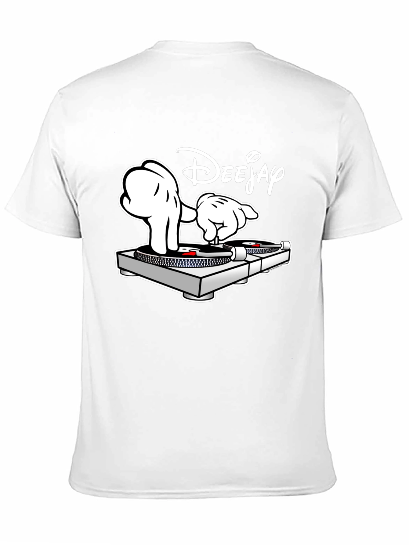 DJ Mickey T-Shirt - Turntable Tee