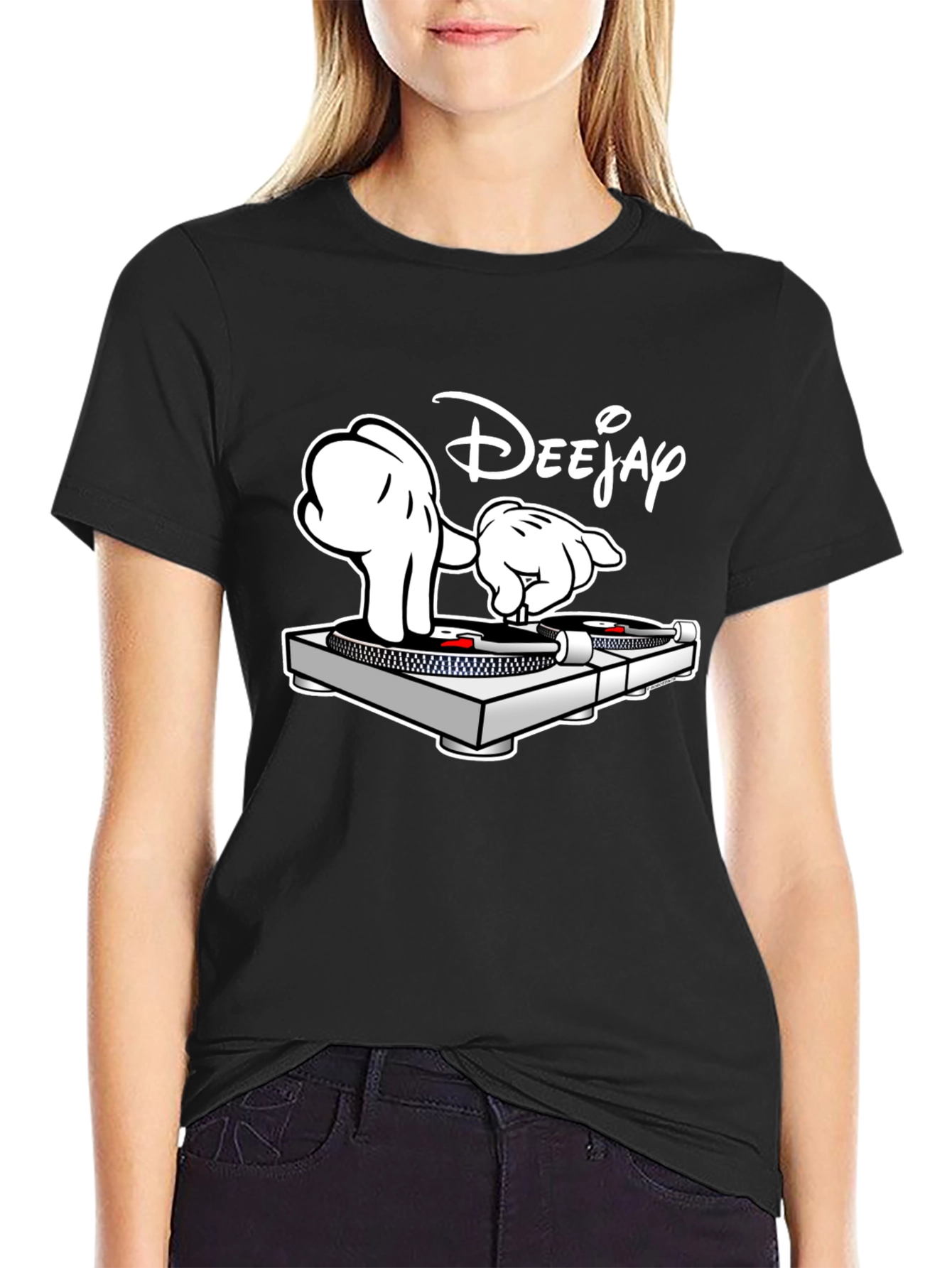 DJ Mickey T-Shirt - Turntable Tee