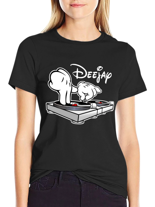 DJ Mickey T-Shirt - Turntable Tee