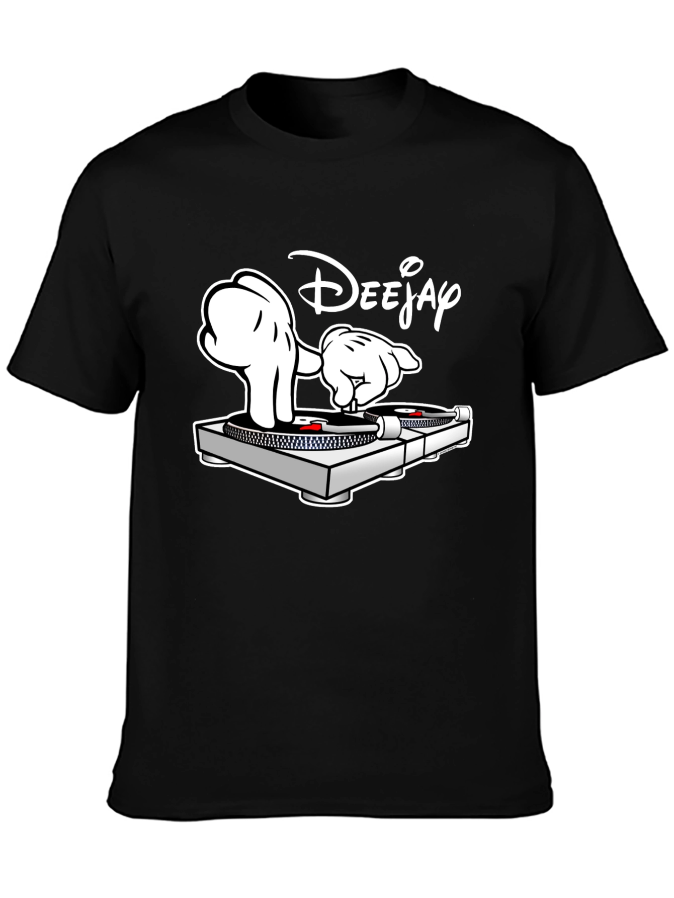 DJ Mickey T-Shirt - Turntable Tee
