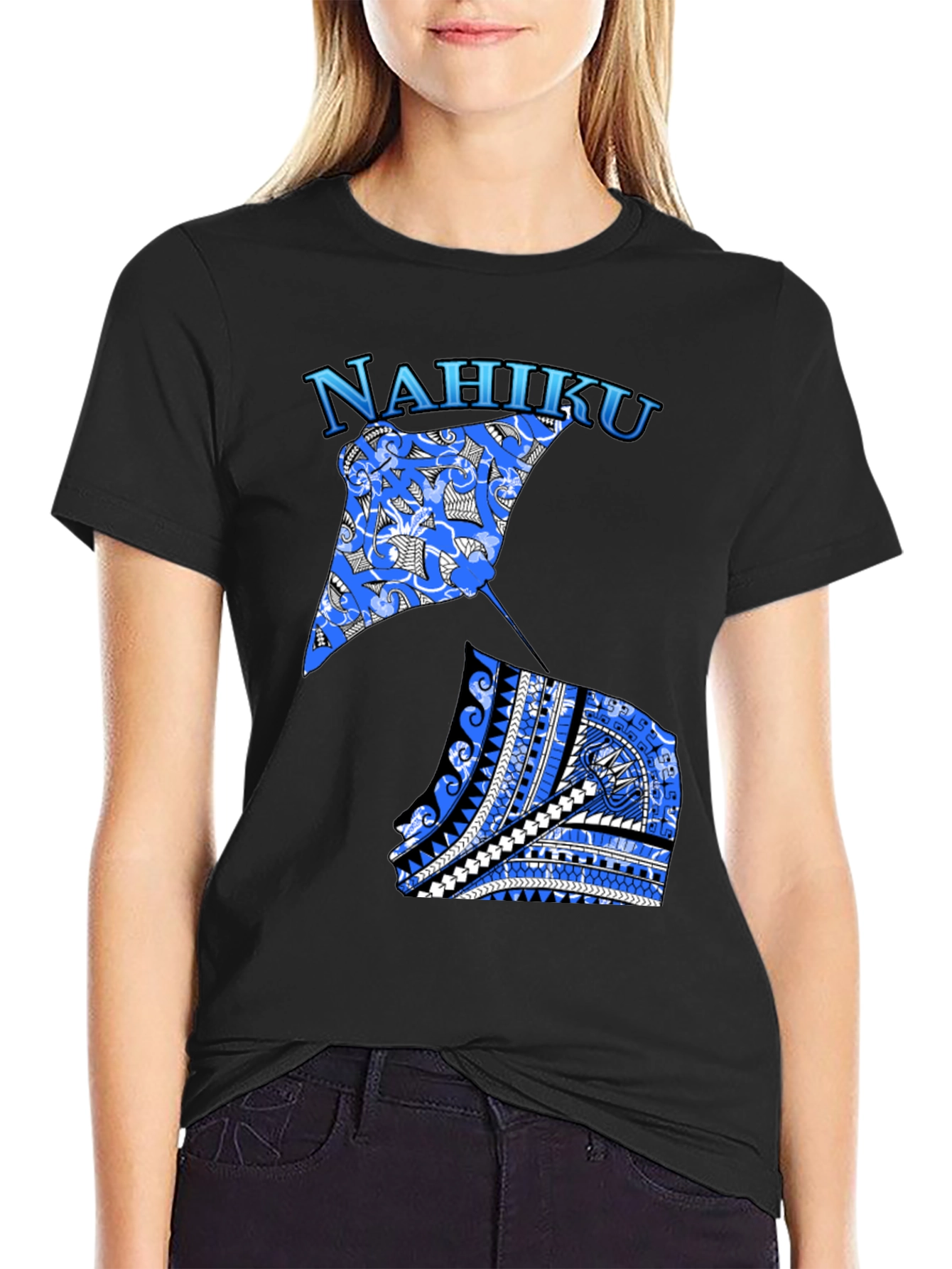 Nahiku Stingray Graphic T-Shirt