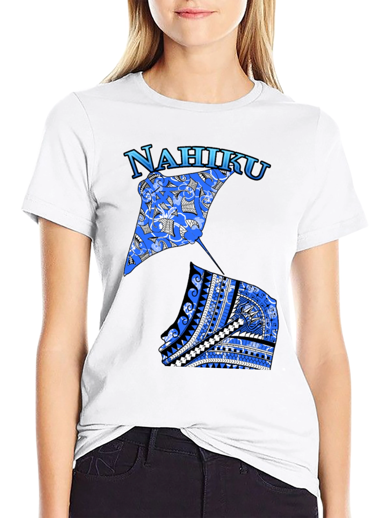 Nahiku Stingray Graphic T-Shirt