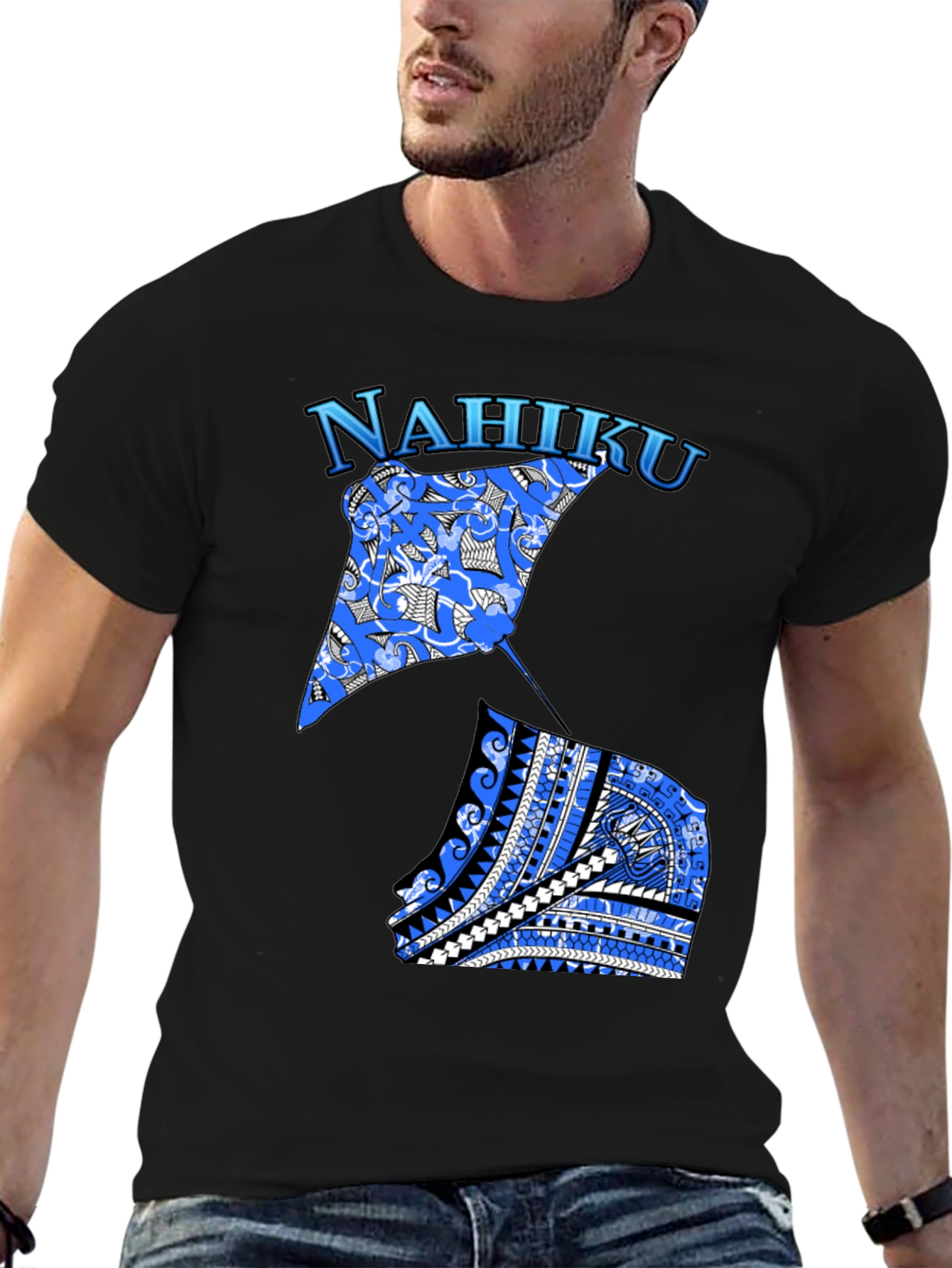Nahiku Stingray Graphic T-Shirt