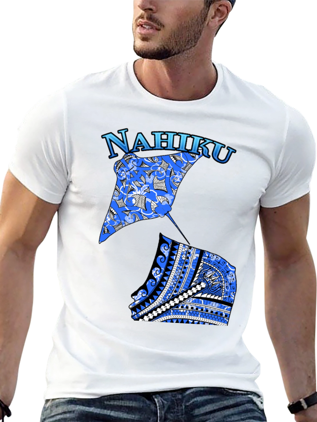 Nahiku Stingray Graphic T-Shirt