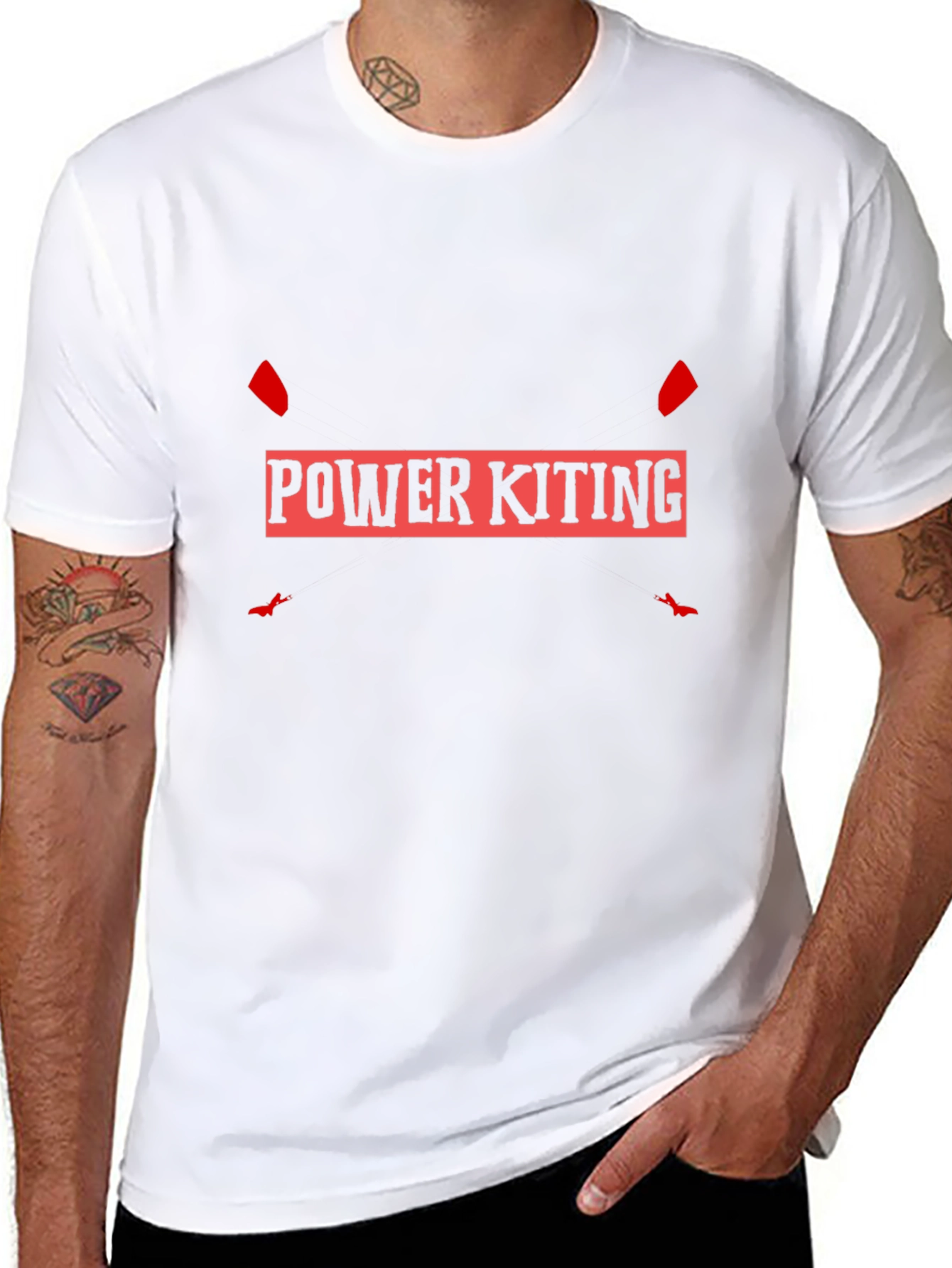 Power Kiting Graphic Tee - Devilish Design