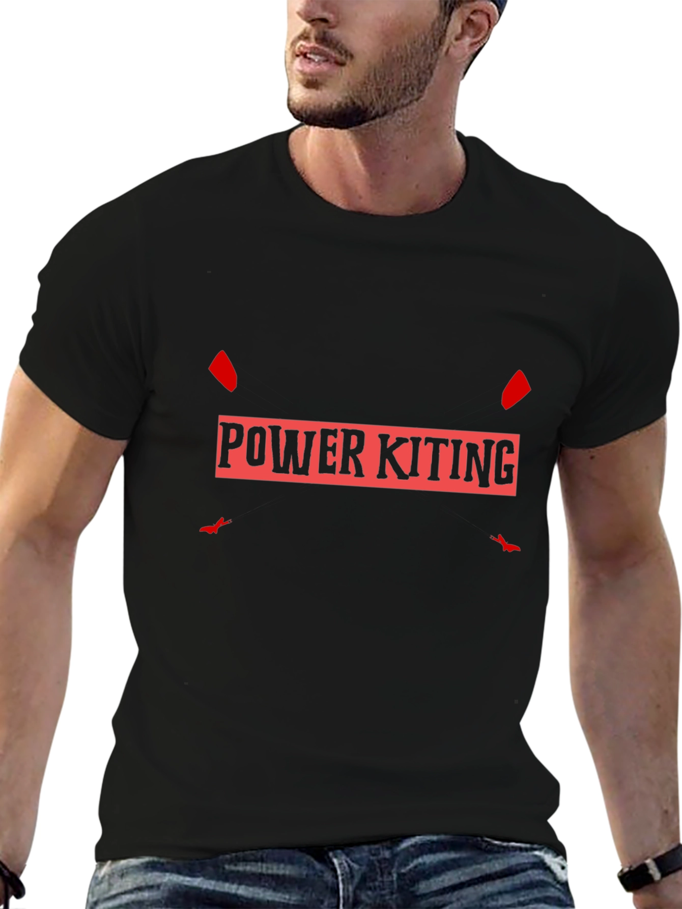 Power Kiting Graphic Tee - Devilish Design