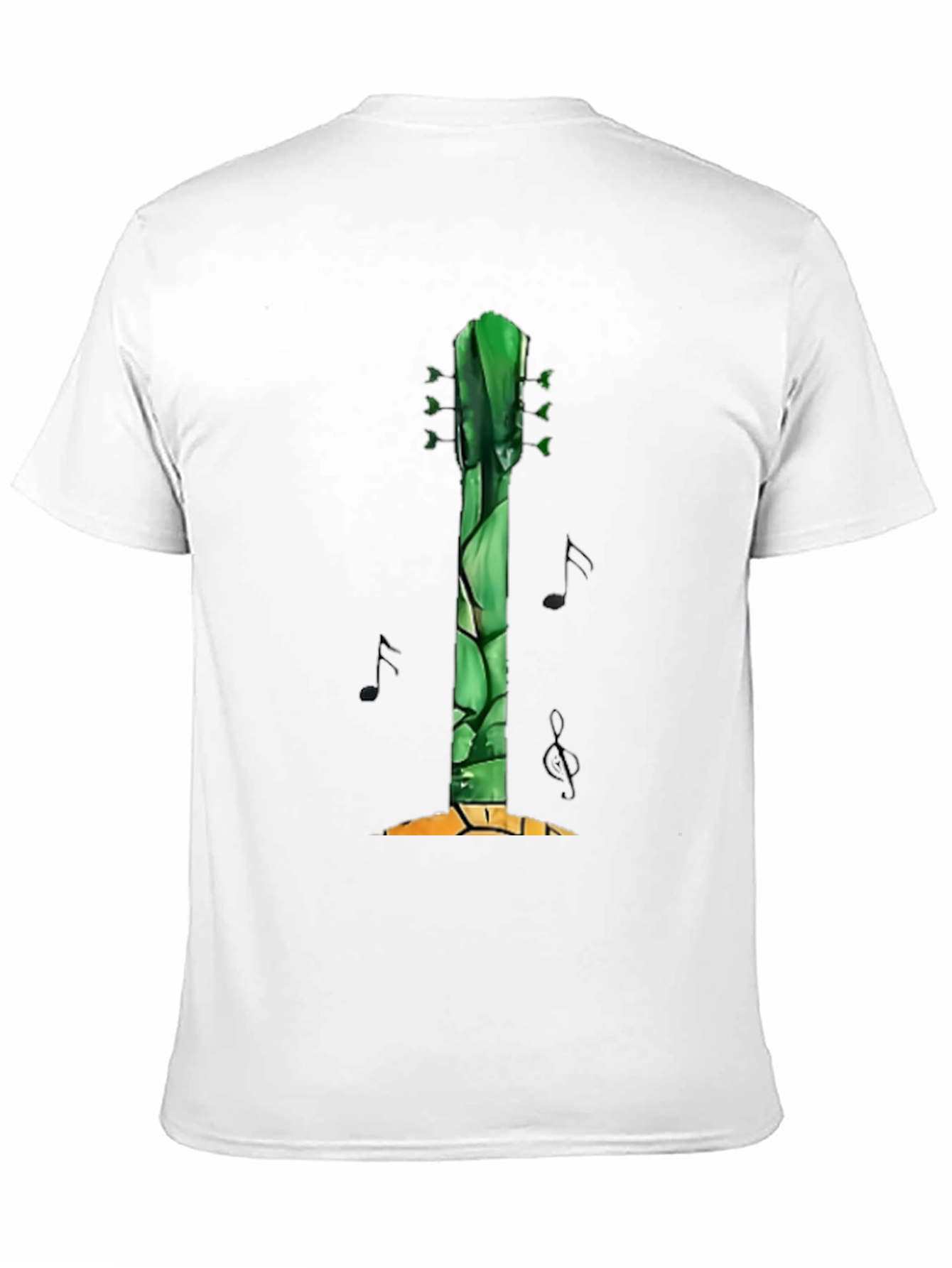 Guitar Asparagus Mens Graphic Tee - Black