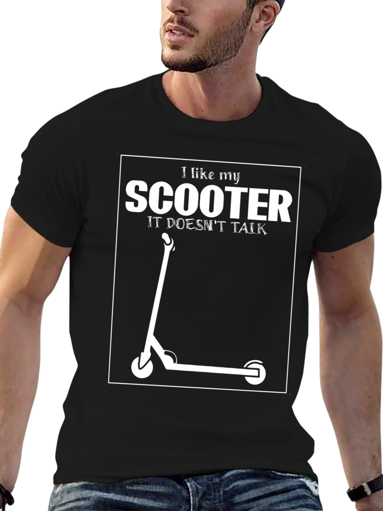 I Like My Scooter Funny T-Shirt