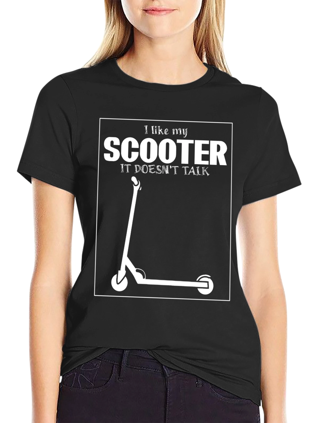 I Like My Scooter Funny T-Shirt