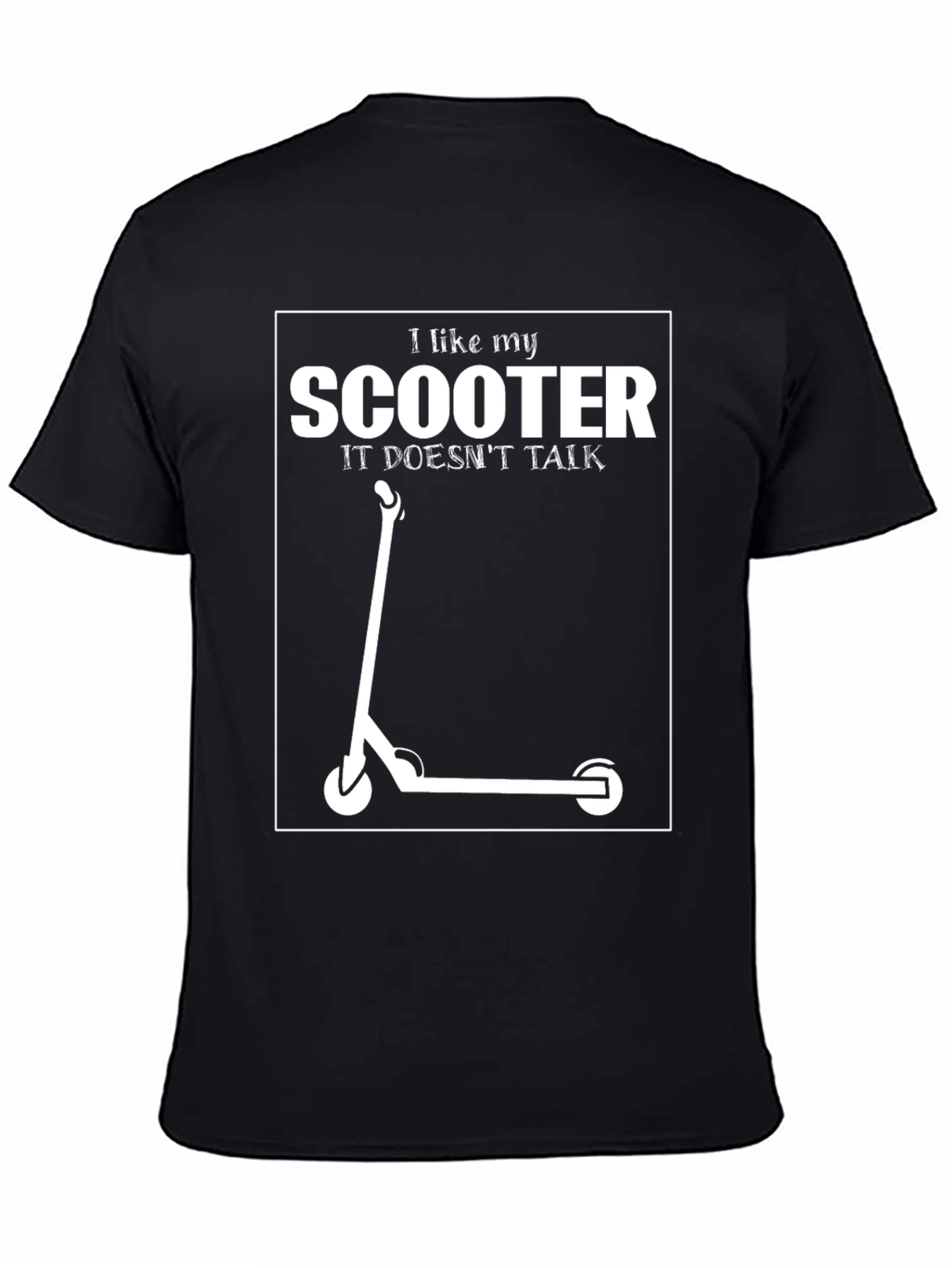 I Like My Scooter Funny T-Shirt