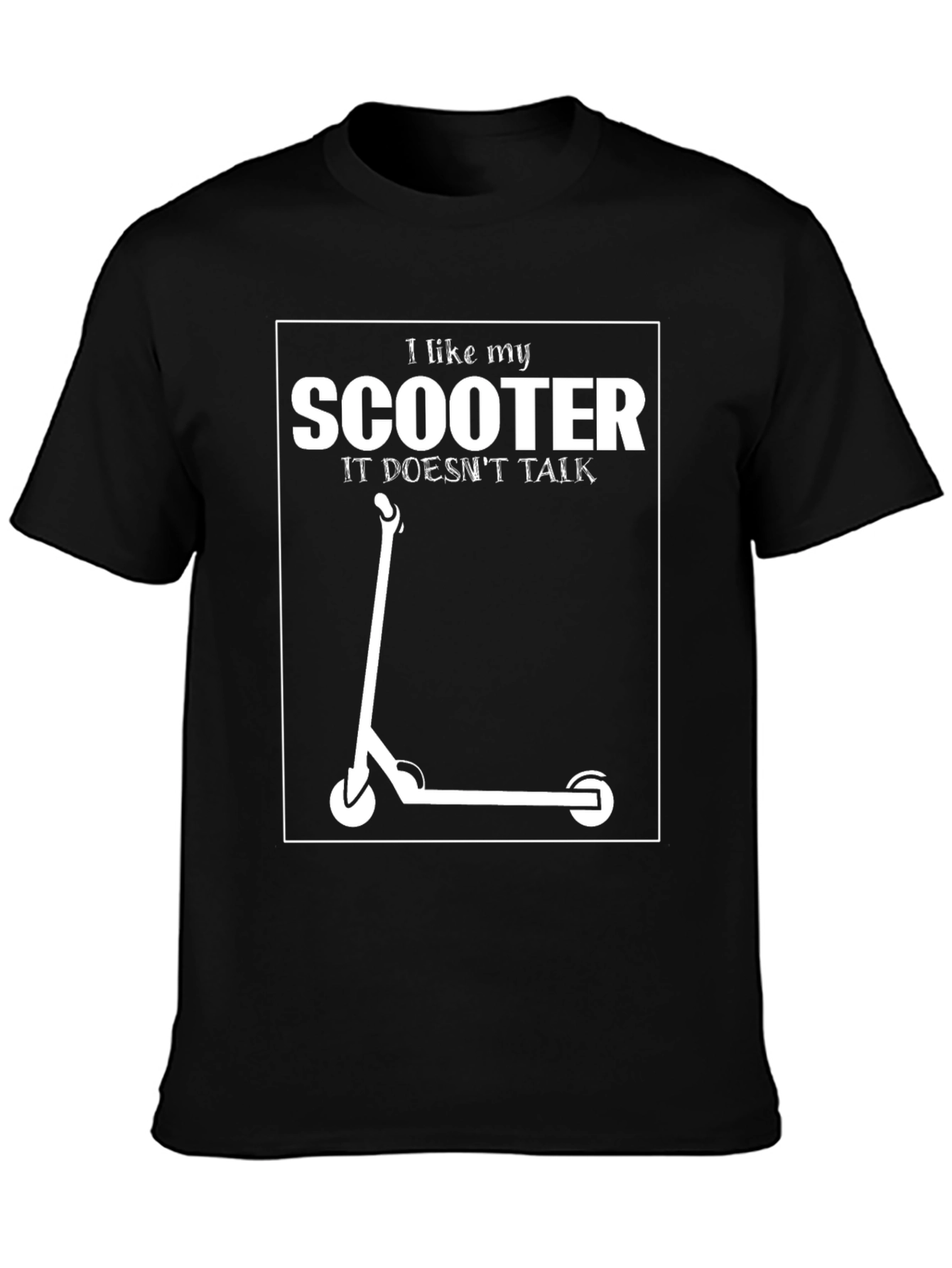 I Like My Scooter Funny T-Shirt
