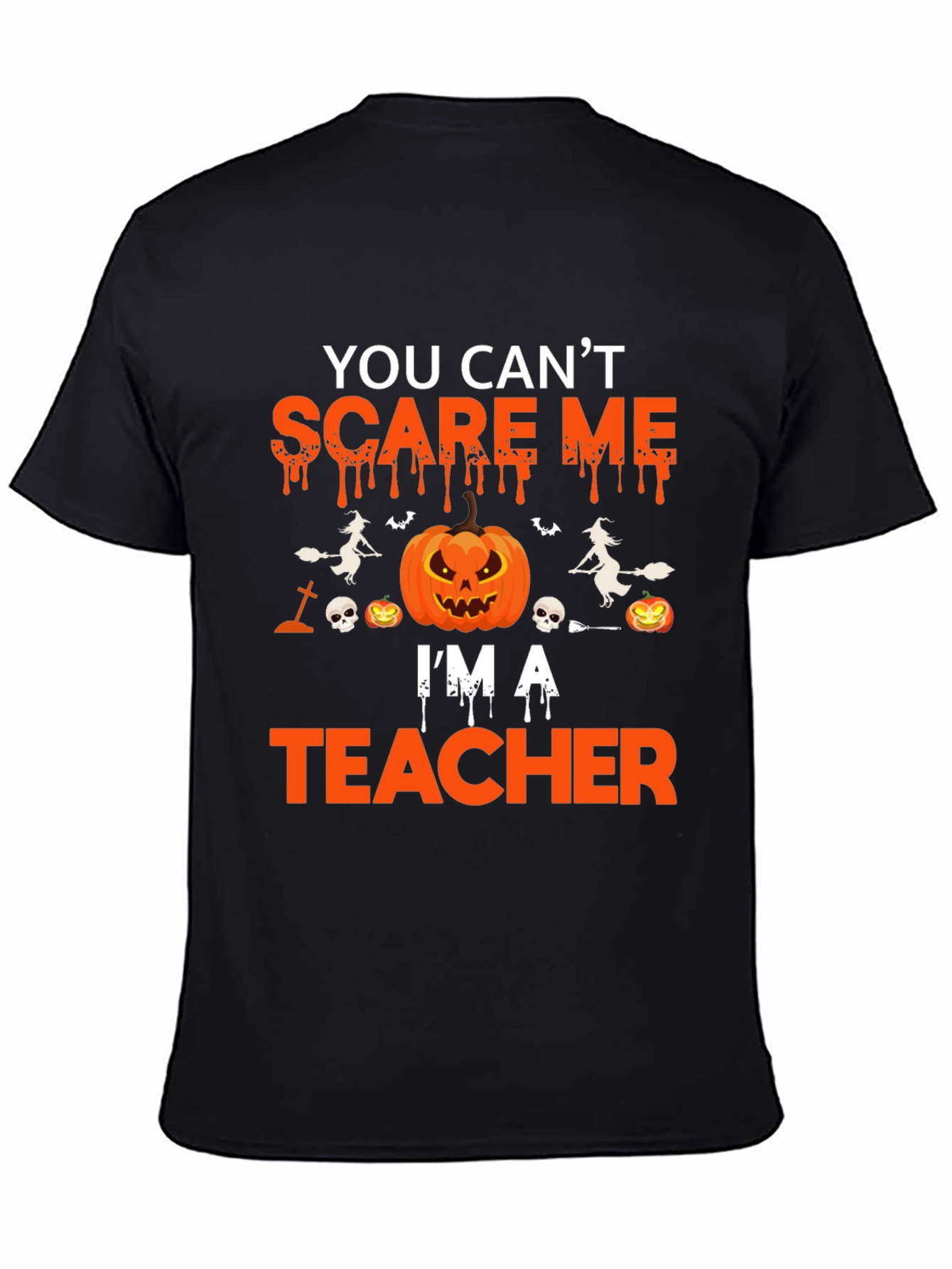 Scare Me Teacher Halloween T-Shirt
