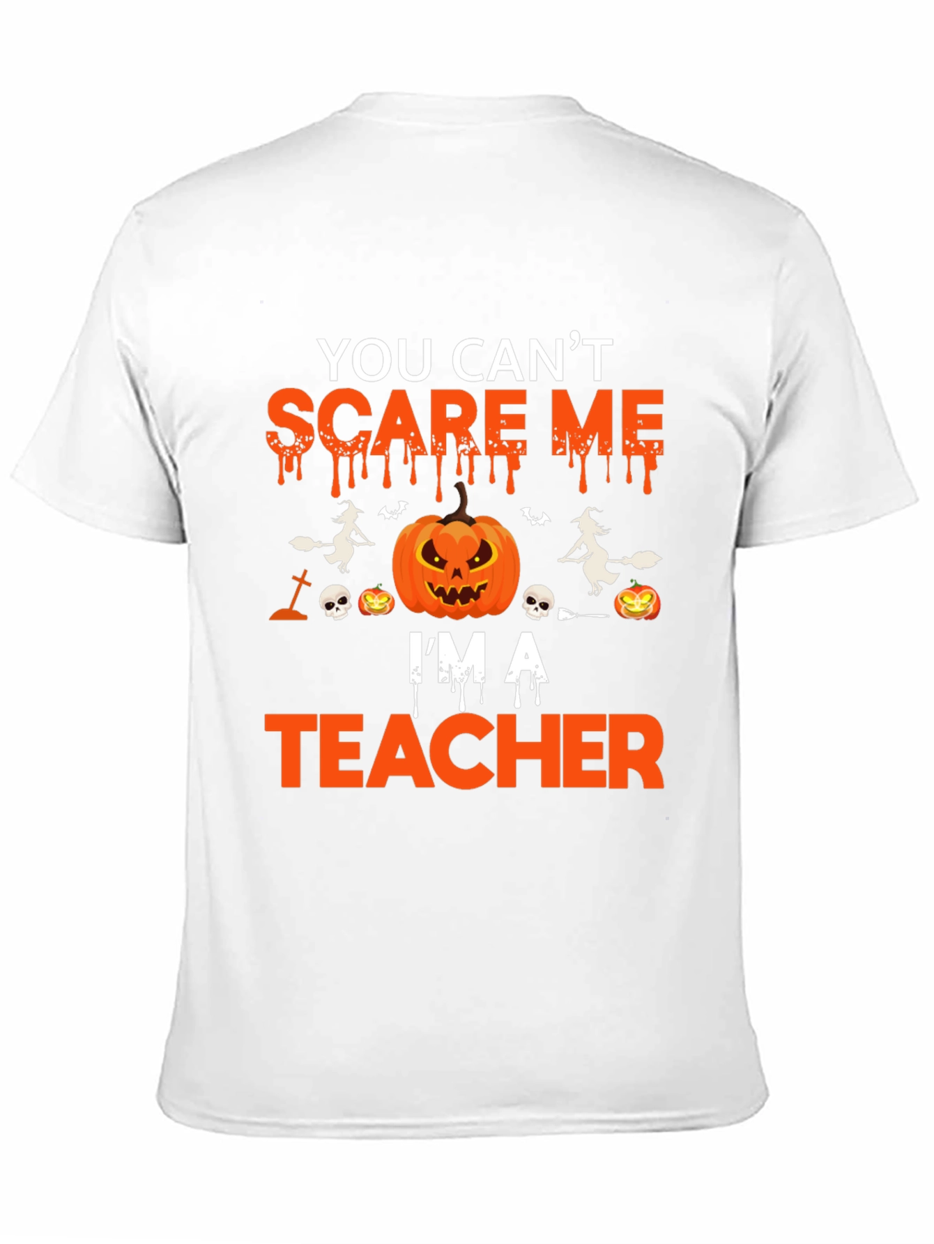 Scare Me Teacher Halloween T-Shirt