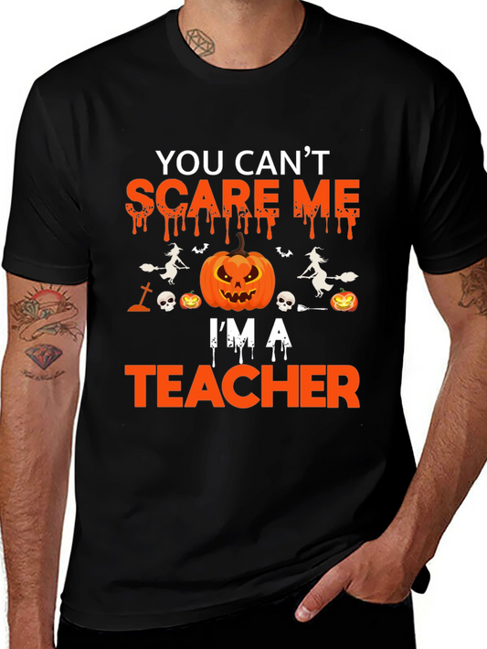 Scare Me Teacher Halloween T-Shirt