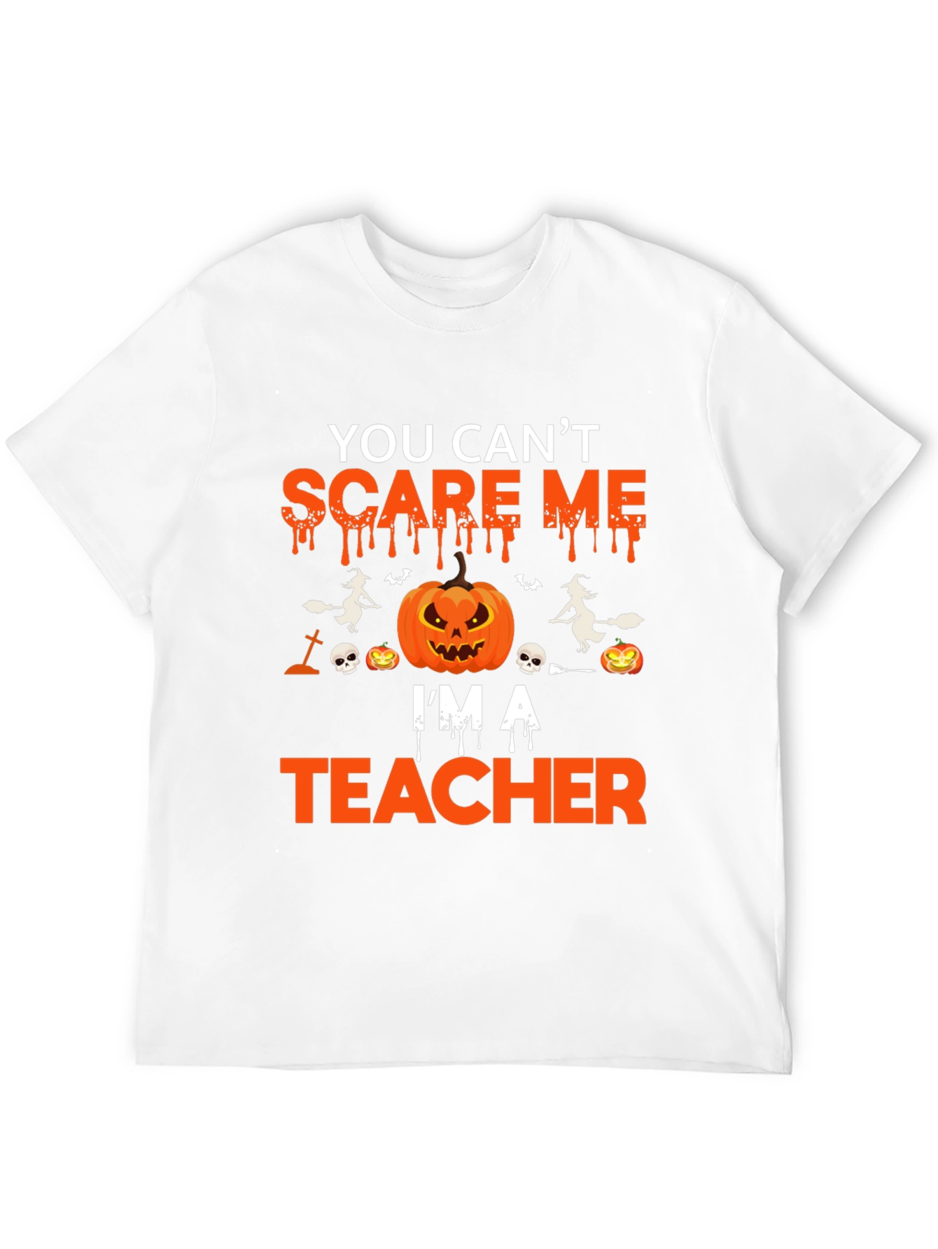 Scare Me Teacher Halloween T-Shirt
