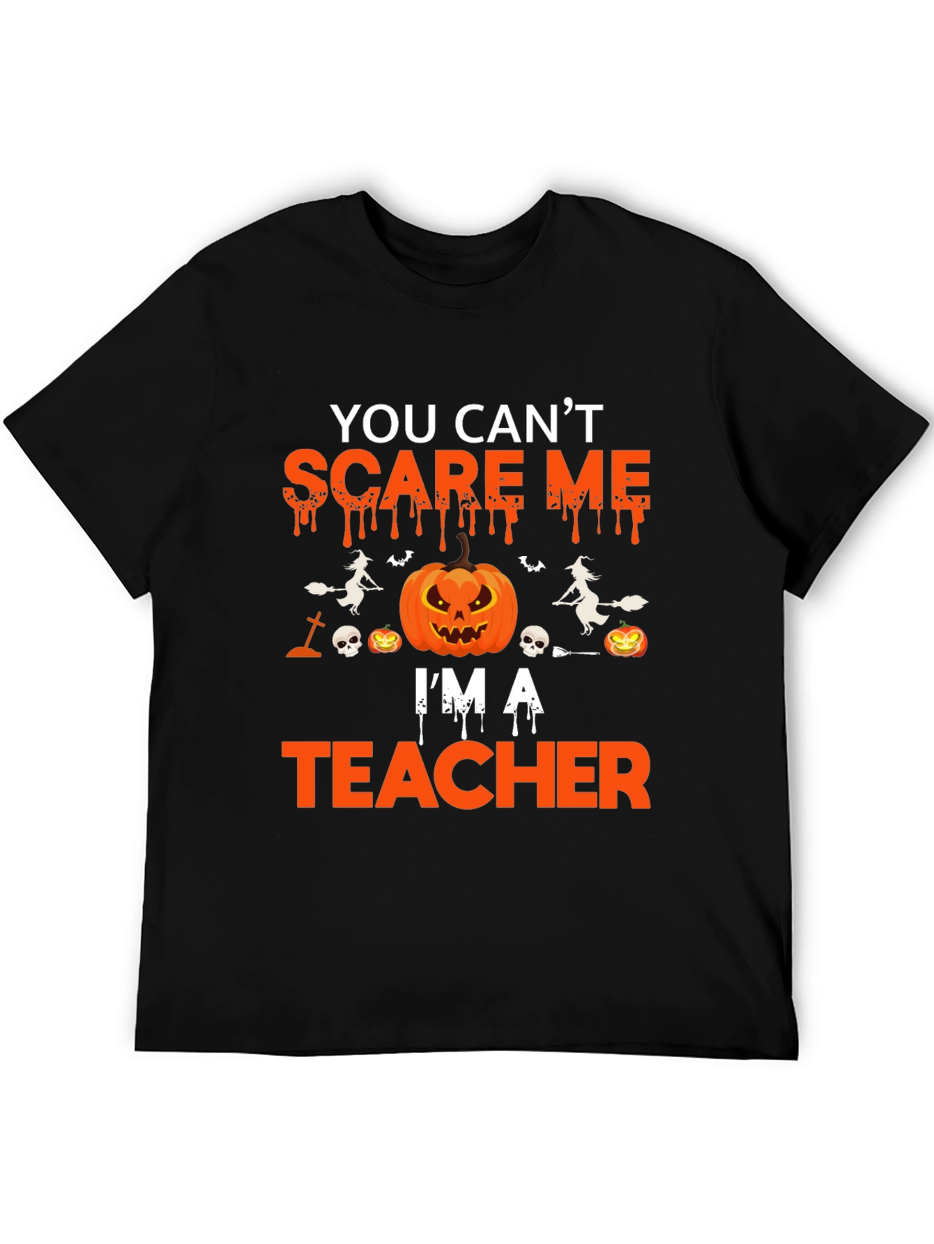 Scare Me Teacher Halloween T-Shirt