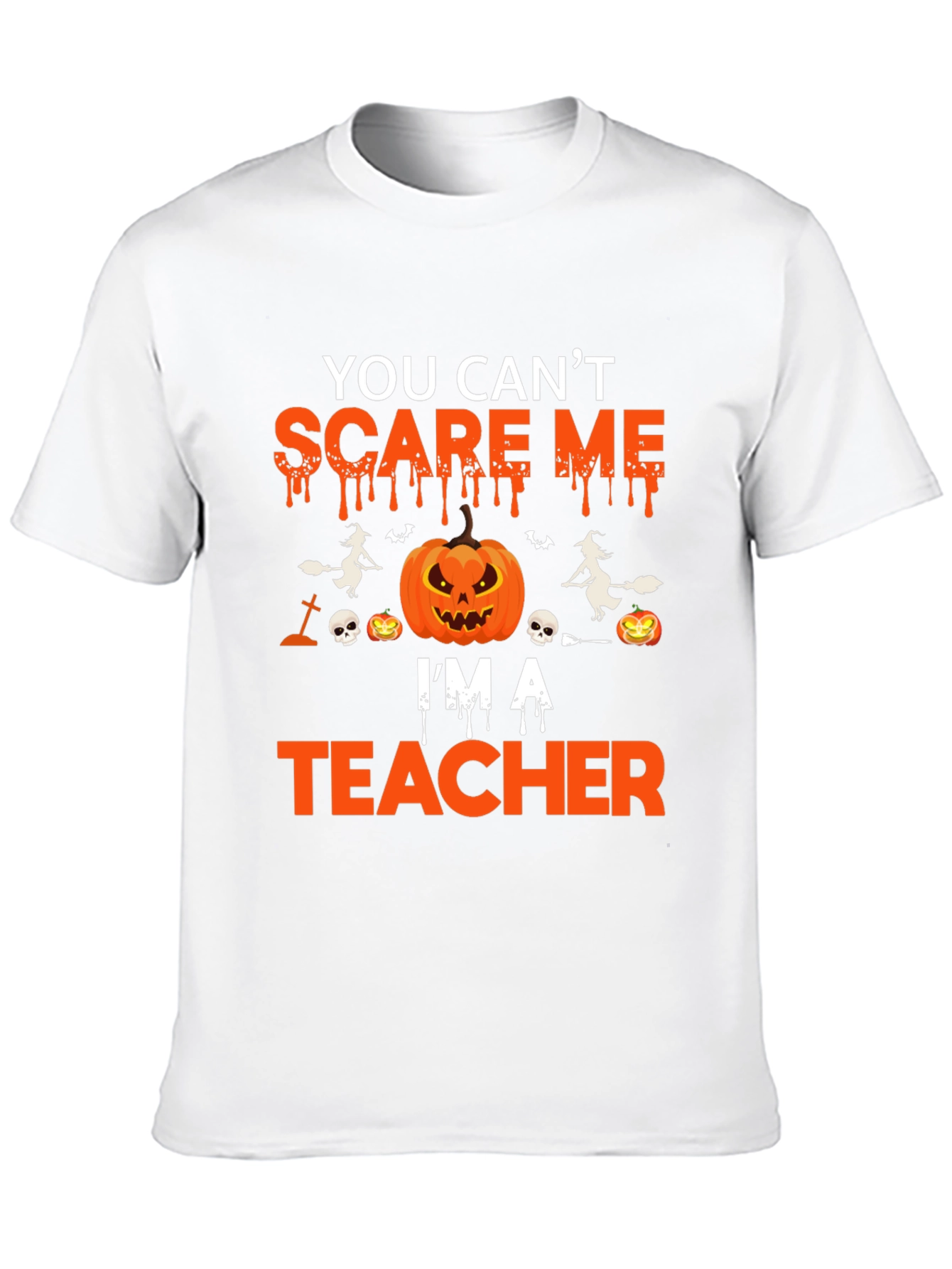 Scare Me Teacher Halloween T-Shirt