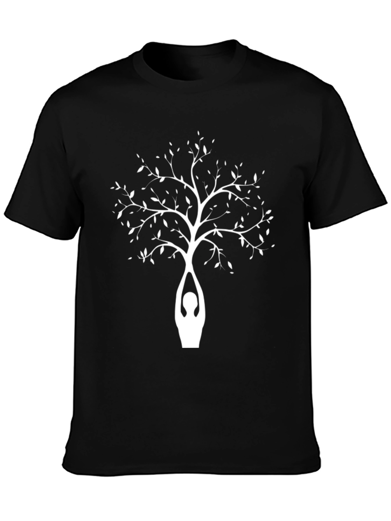 Yoga Tree T-Shirt - Zen Style Relaxed Fit