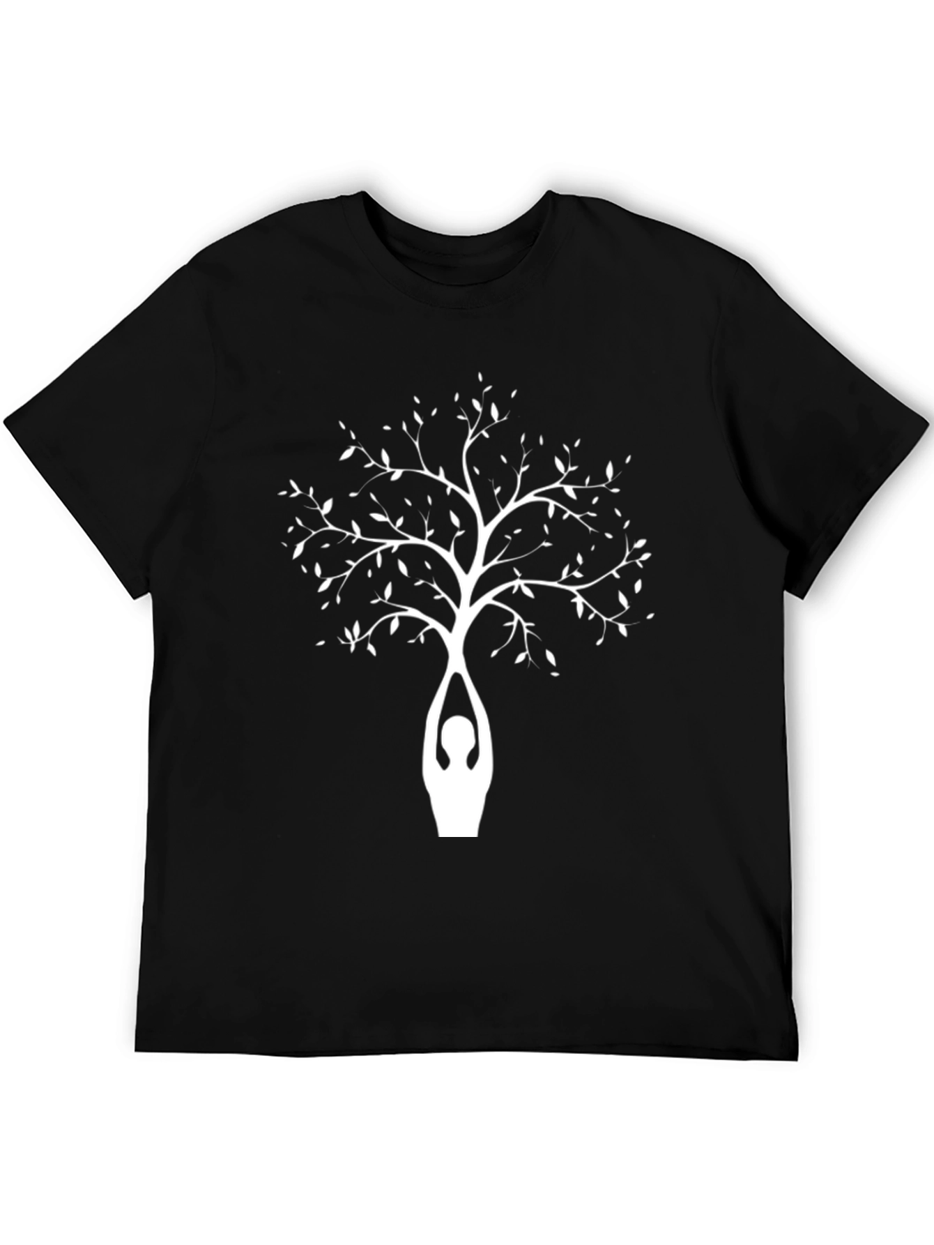 Yoga Tree T-Shirt - Zen Style Relaxed Fit