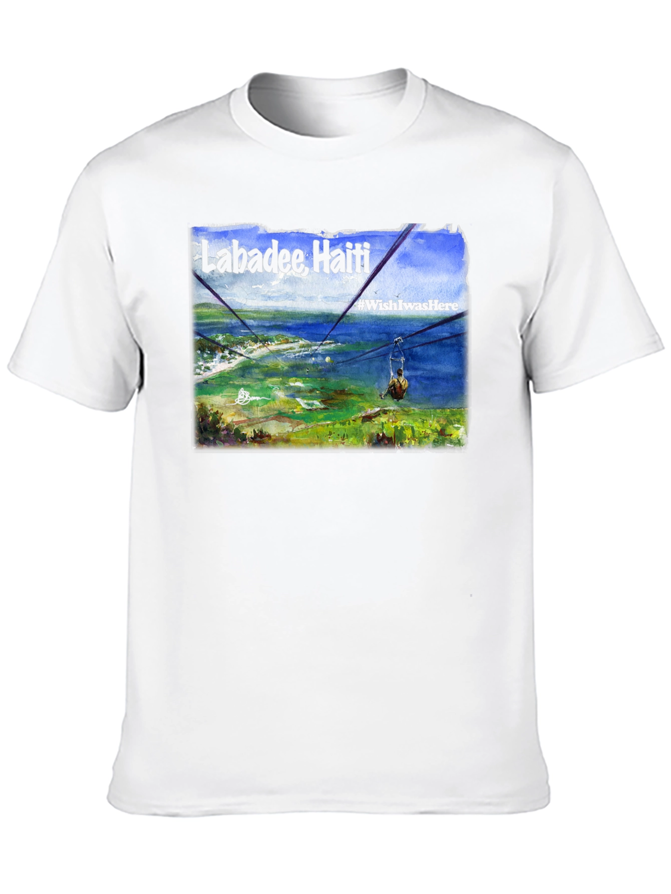 Labadee Haiti Zipline Graphic Tee