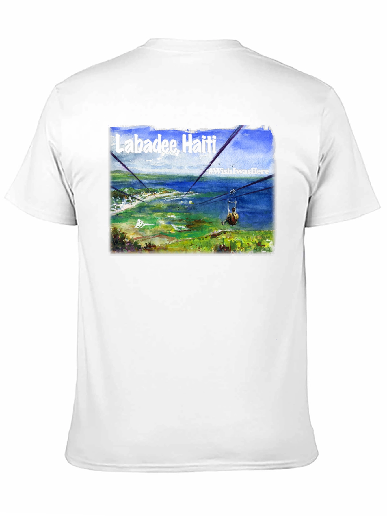 Labadee Haiti Zipline Graphic Tee