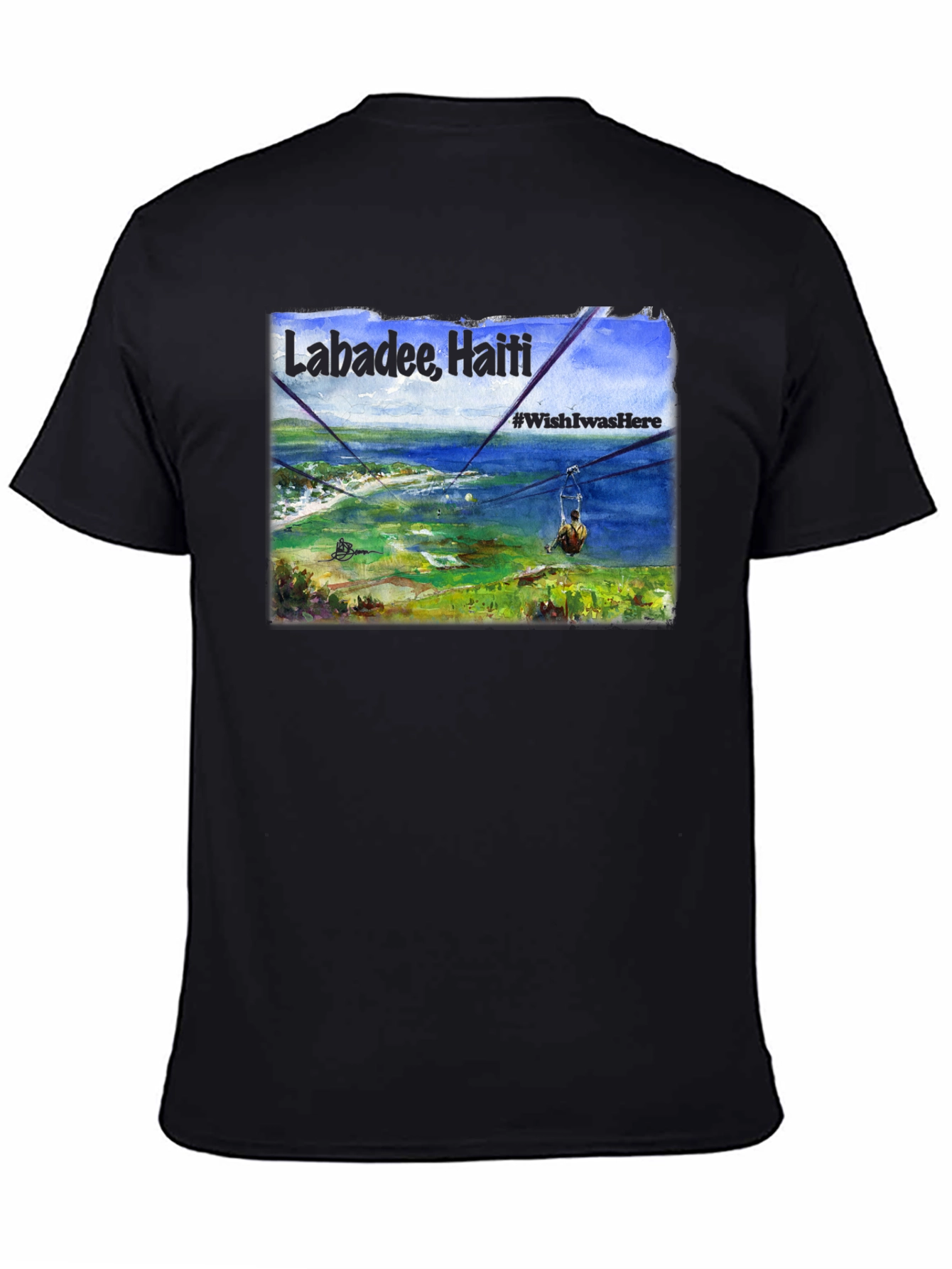 Labadee Haiti Zipline Graphic Tee