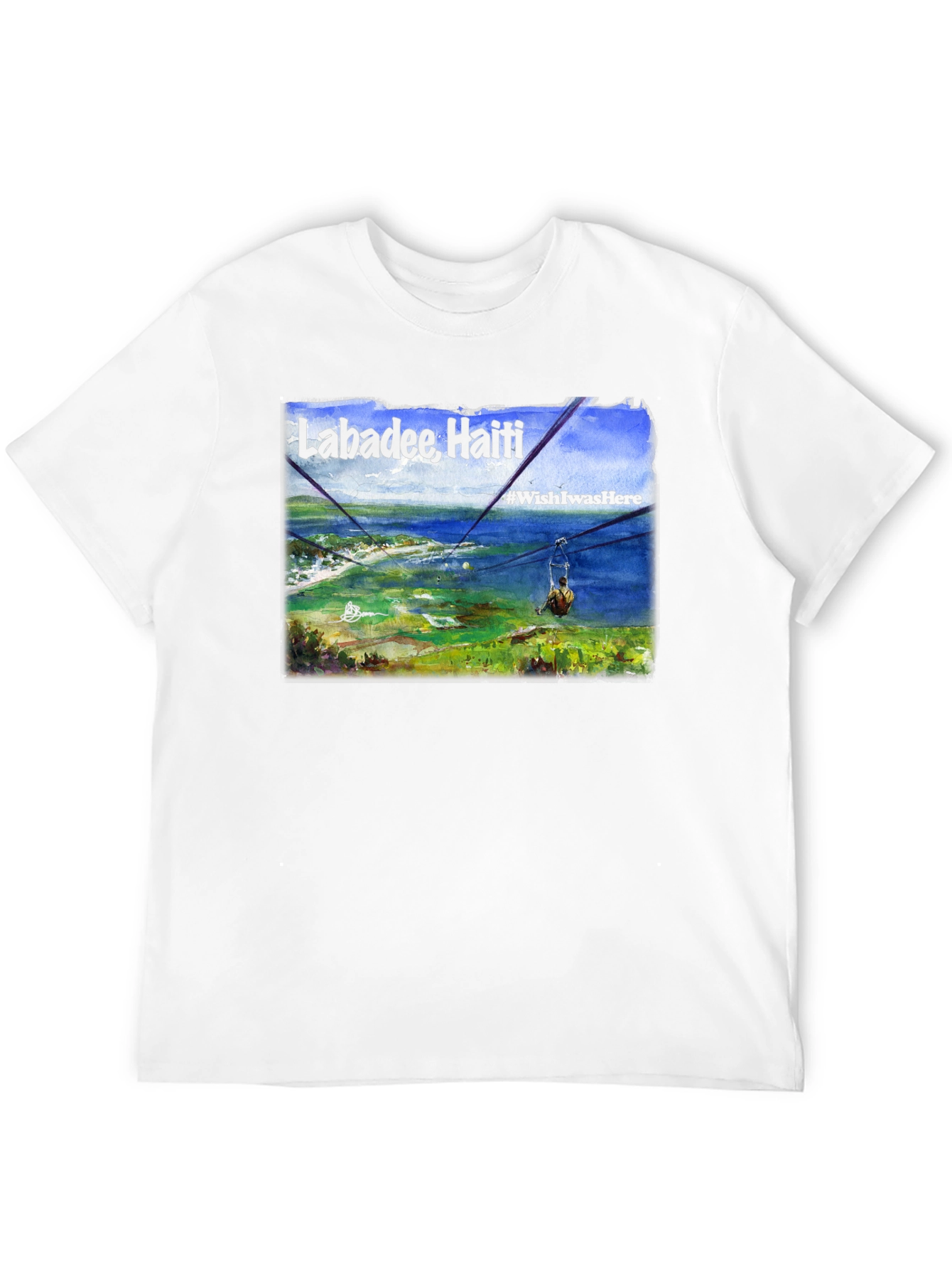 Labadee Haiti Zipline Graphic Tee