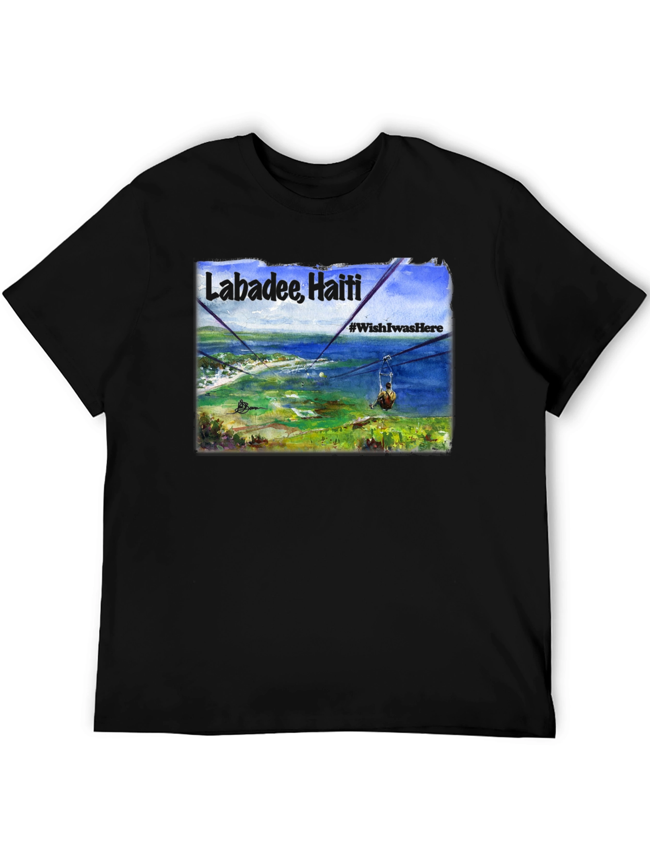 Labadee Haiti Zipline Graphic Tee