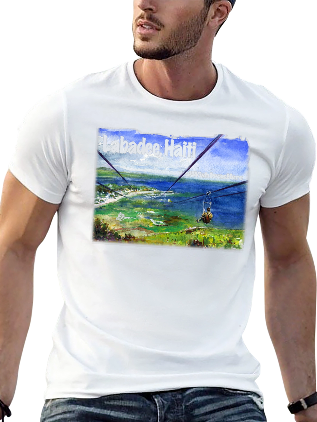 Labadee Haiti Zipline Graphic Tee
