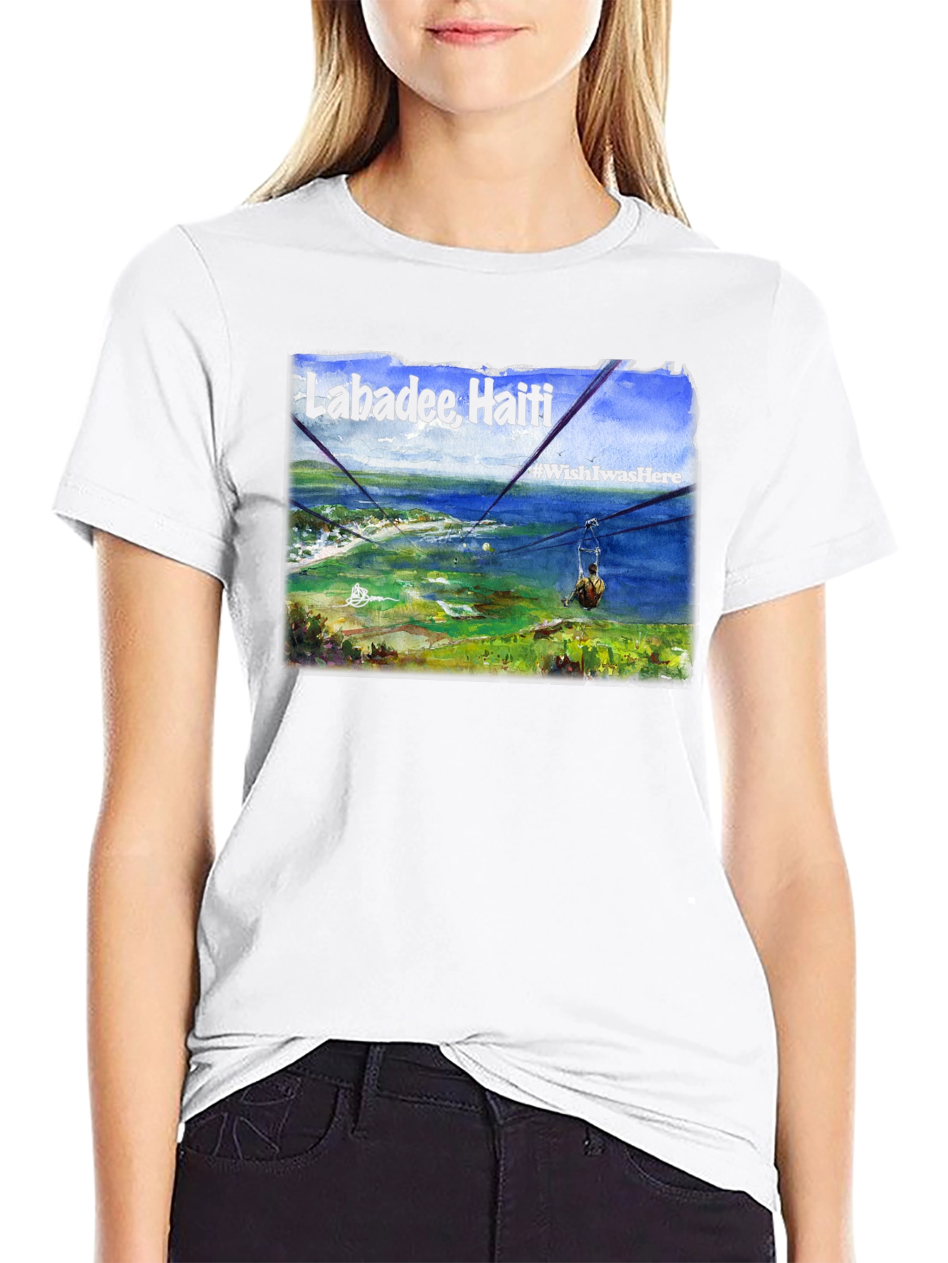 Labadee Haiti Zipline Graphic Tee