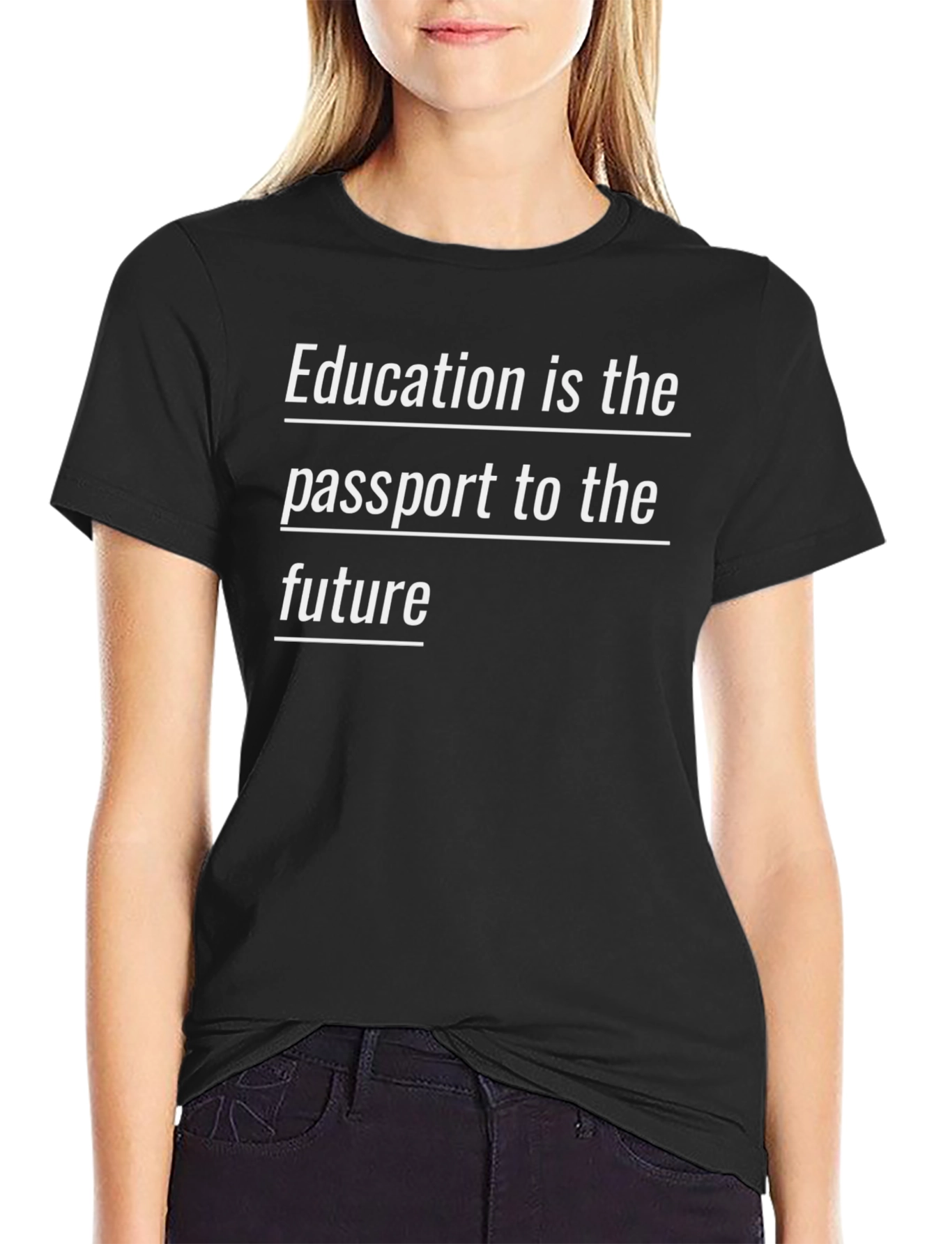 Education is the Passport to the Future T-Shirt