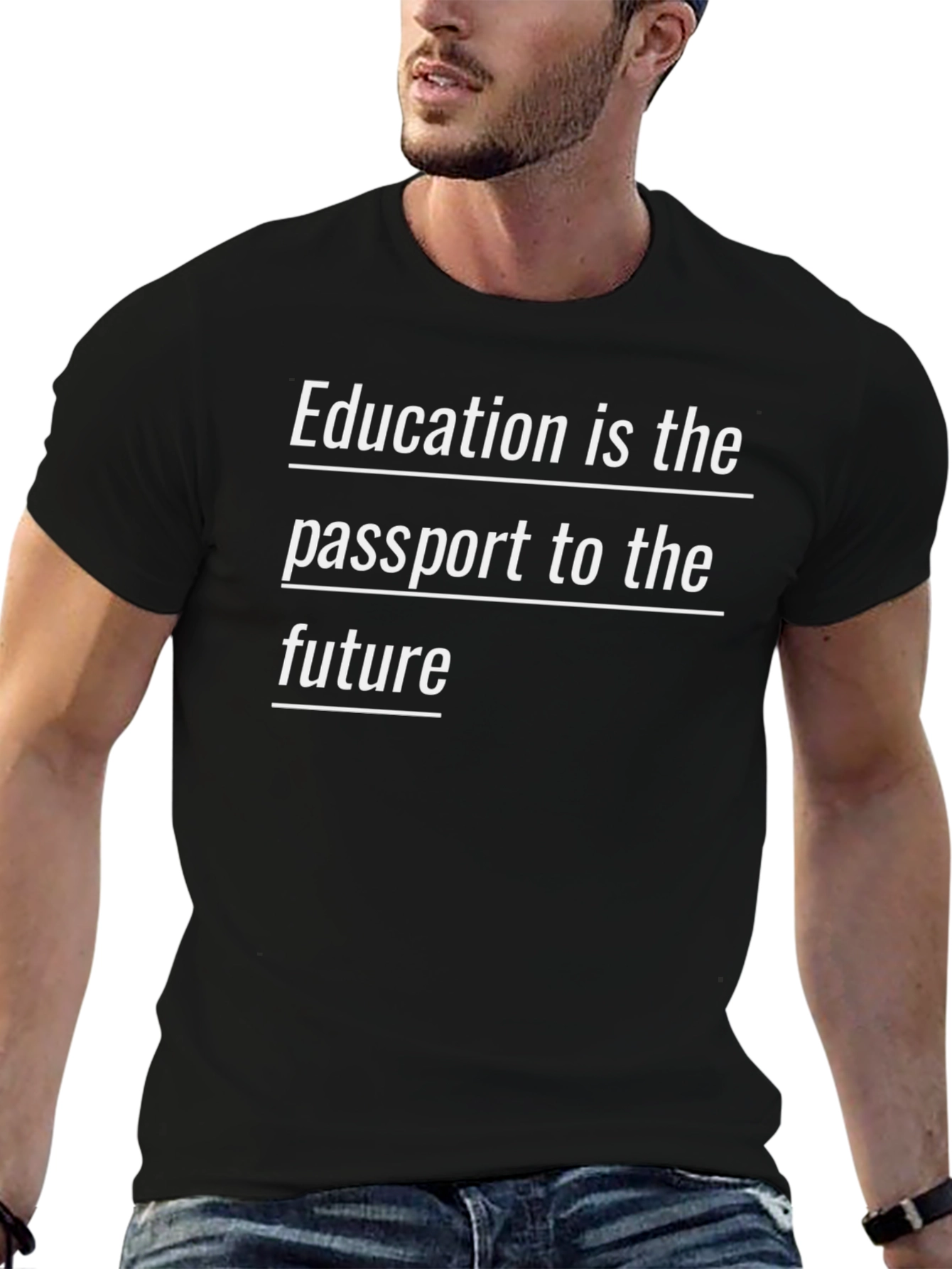 Education is the Passport to the Future T-Shirt