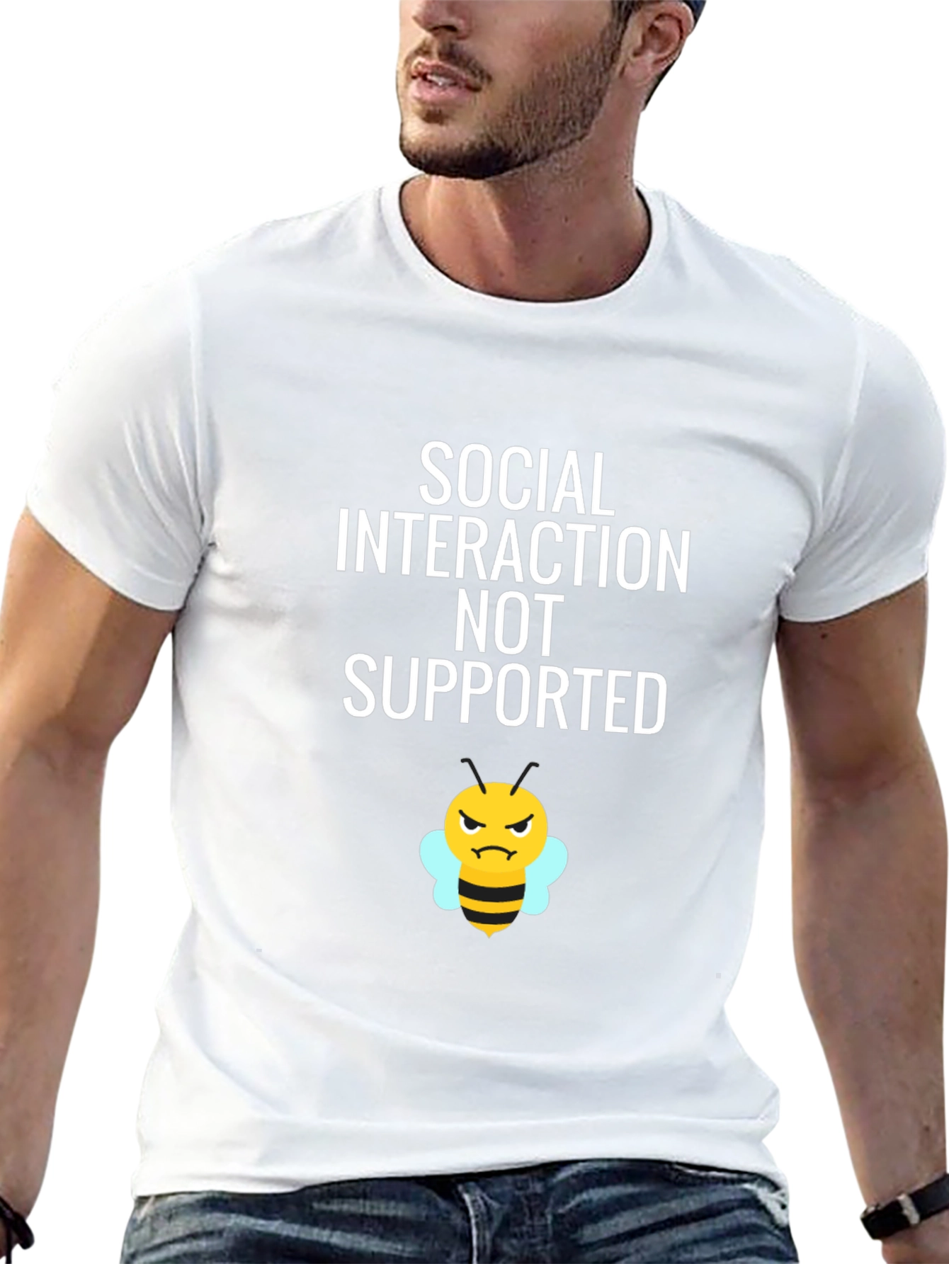 Social Interaction NOT Supported T-Shirt