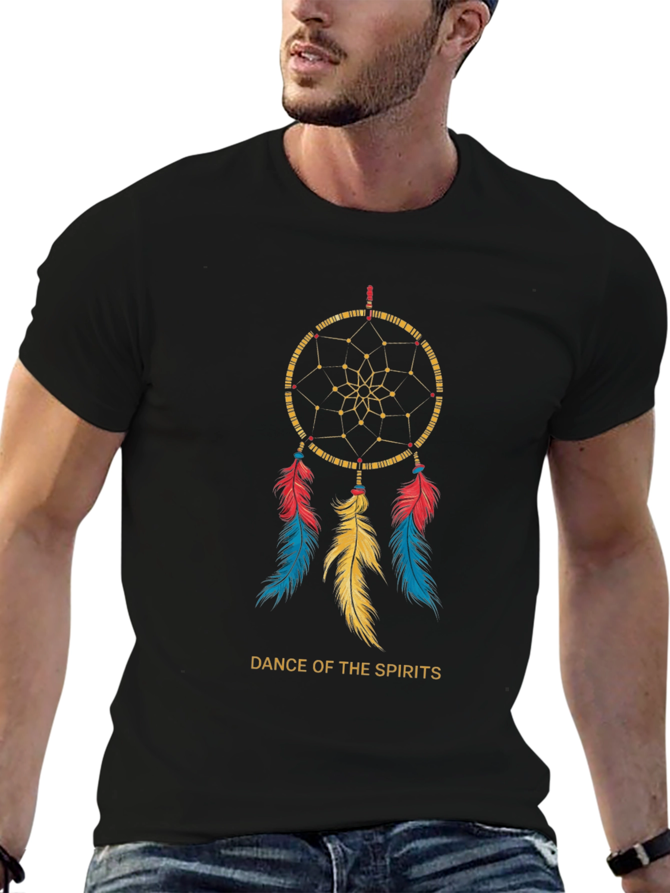 Dreamcatcher Graphic Tee - Dance of the Spirits