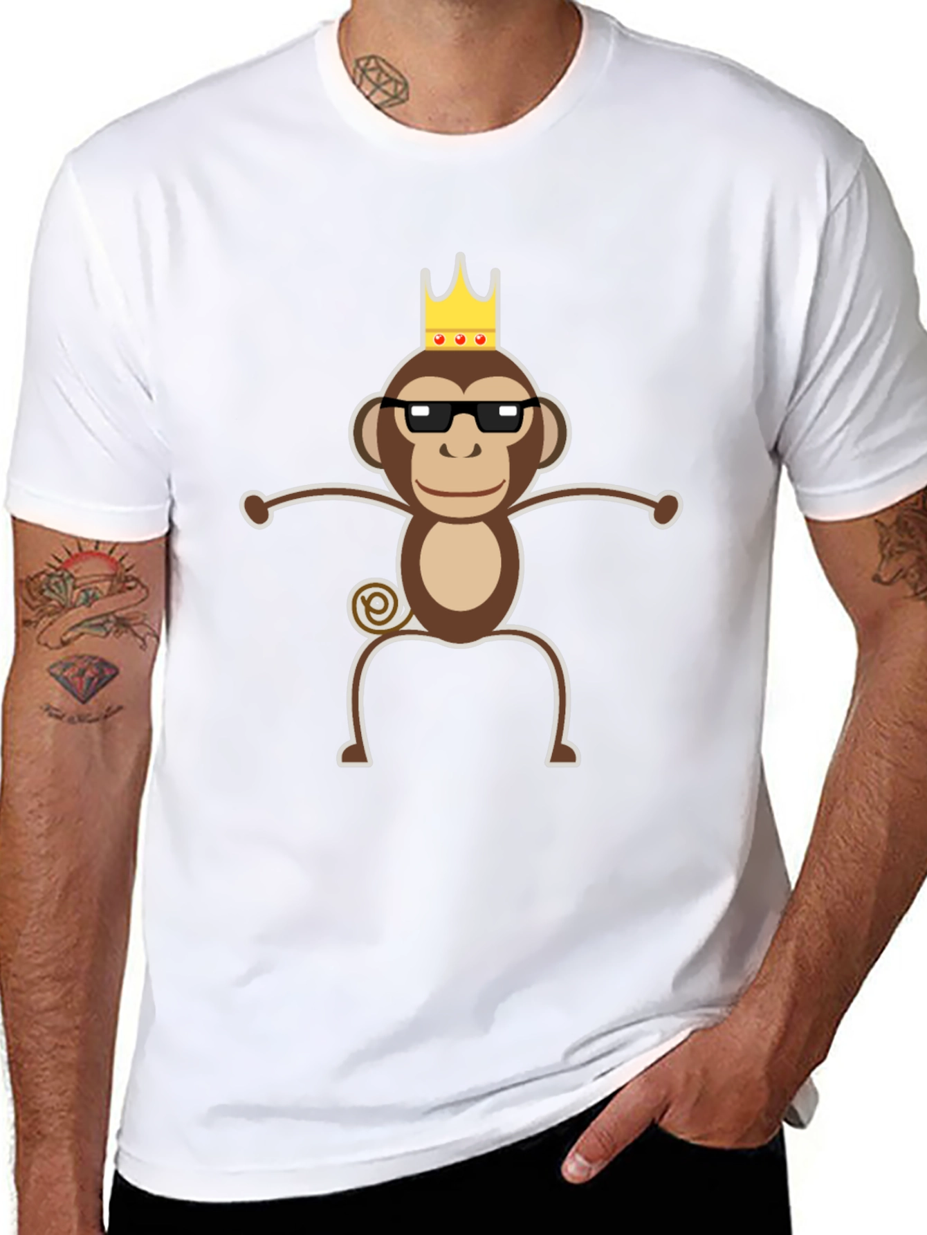 Cool Monkey King T-Shirt