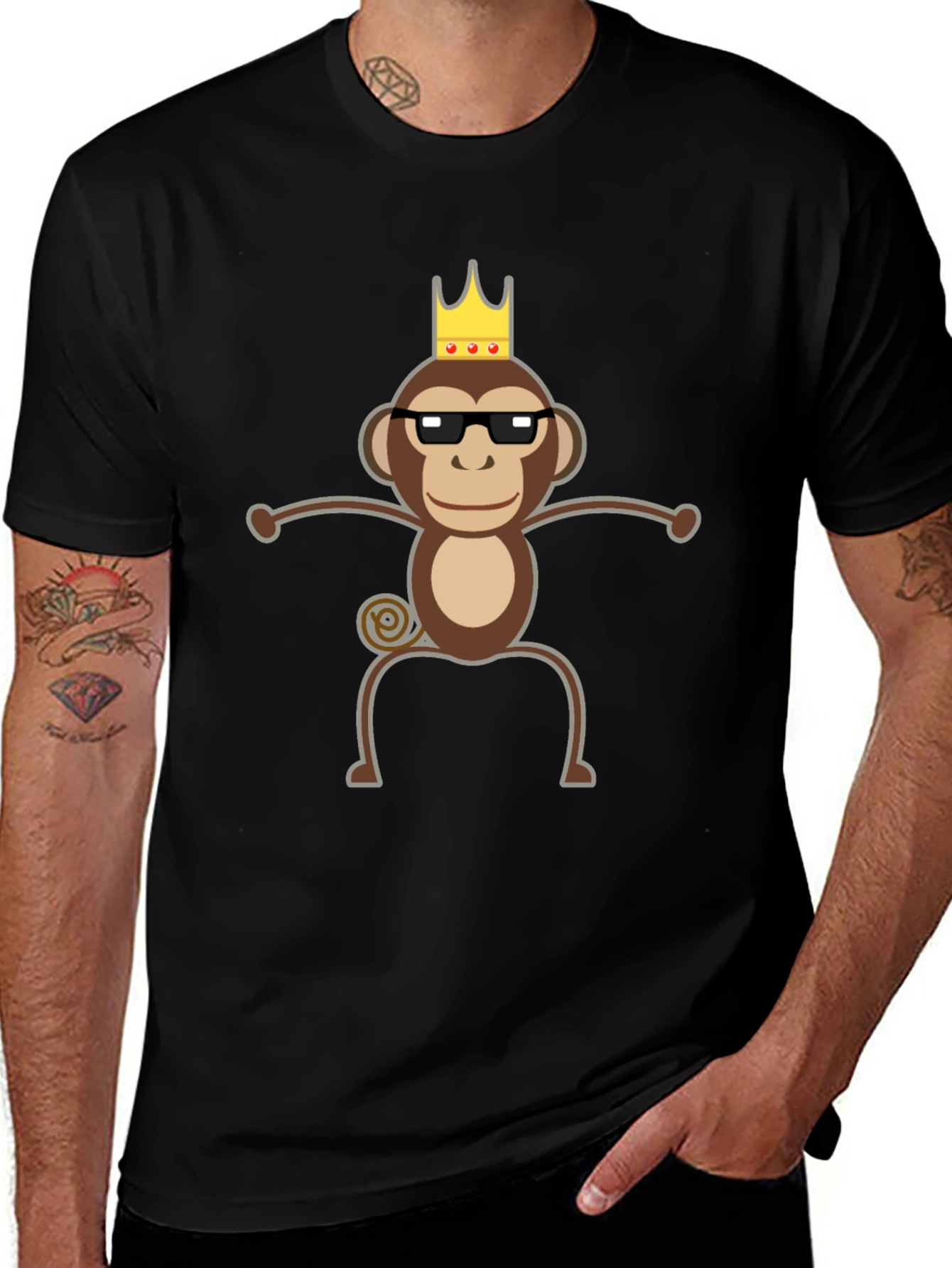 Cool Monkey King T-Shirt