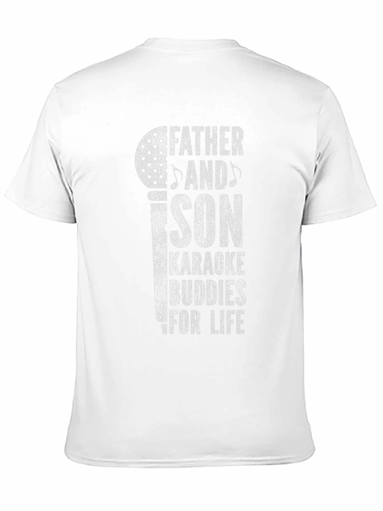 Father and Son Karaoke Buddies T-Shirt