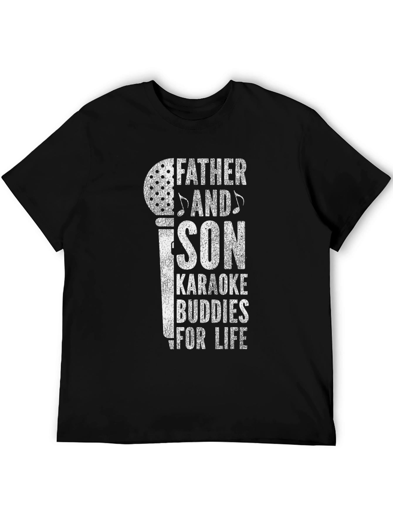 Father and Son Karaoke Buddies T-Shirt