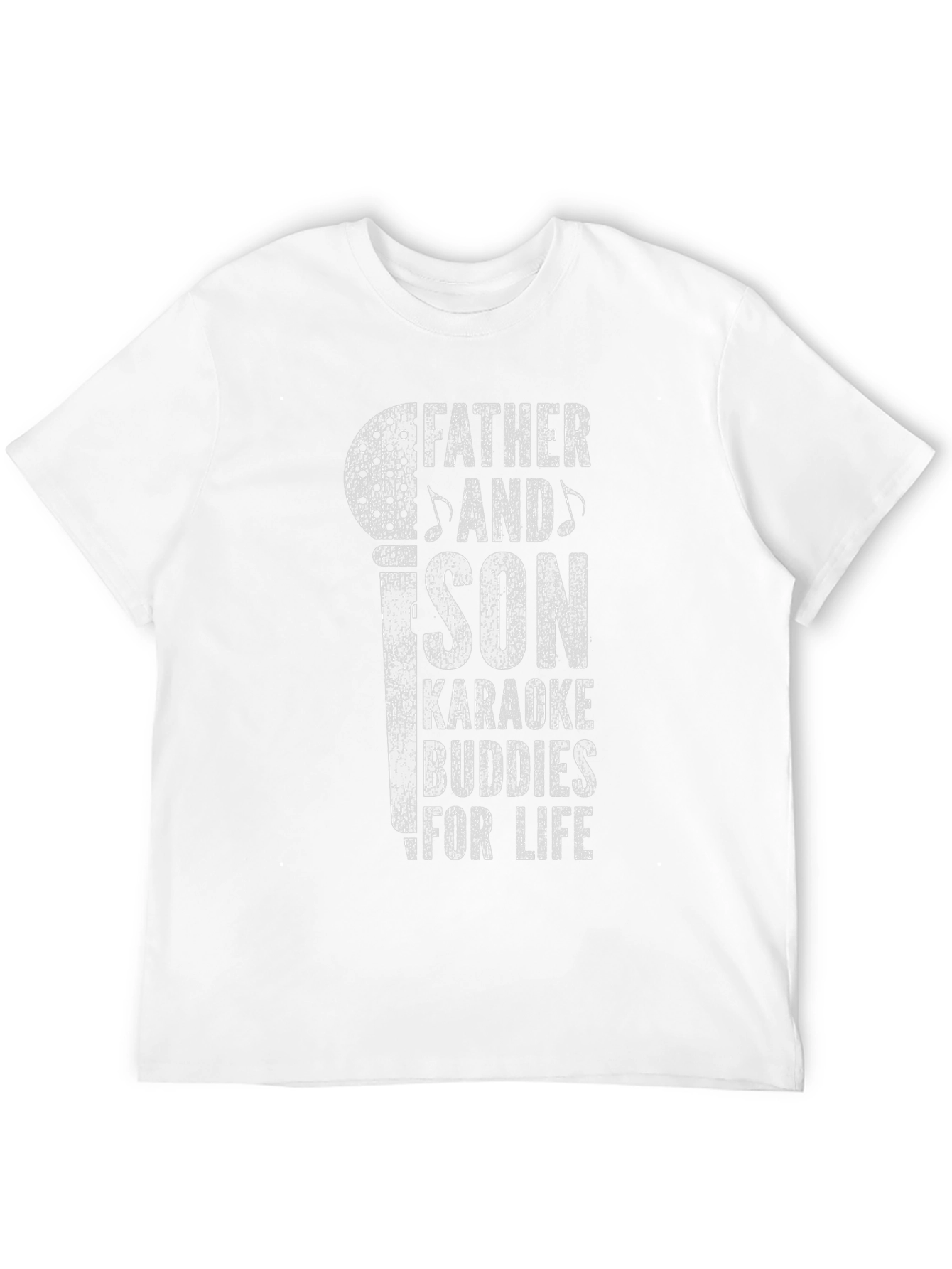 Father and Son Karaoke Buddies T-Shirt
