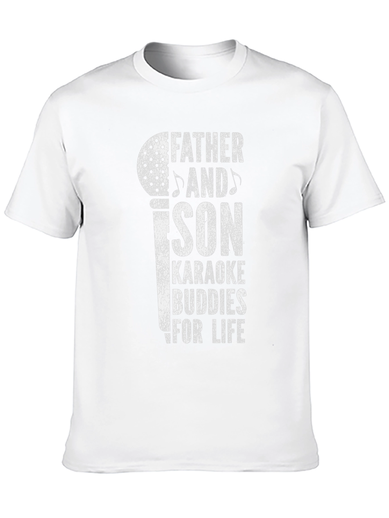 Father and Son Karaoke Buddies T-Shirt