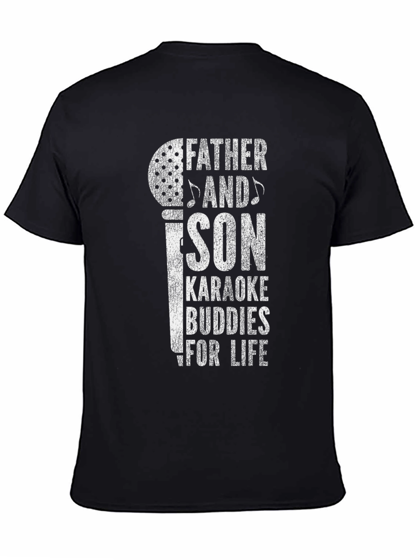 Father and Son Karaoke Buddies T-Shirt