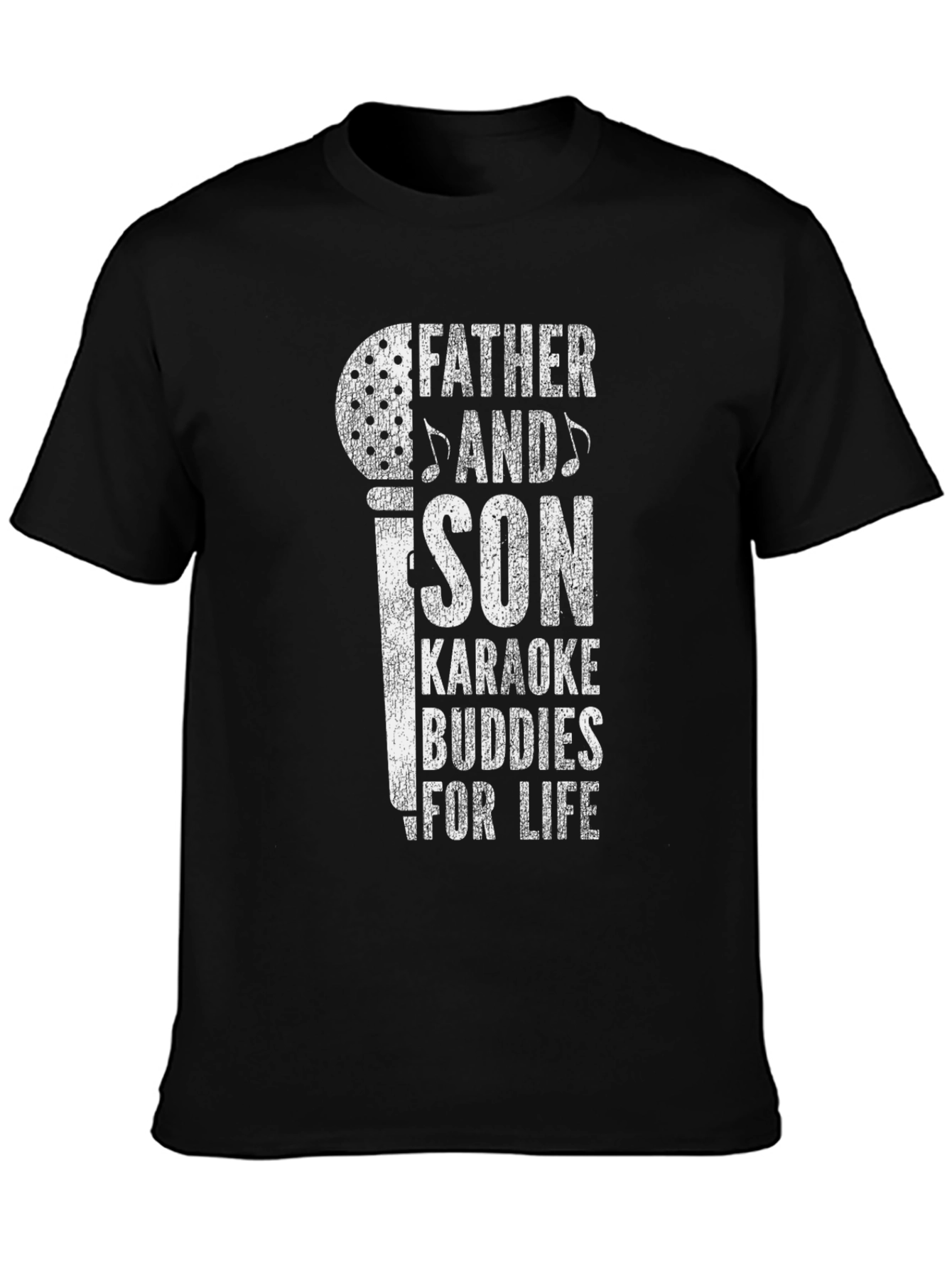 Father and Son Karaoke Buddies T-Shirt