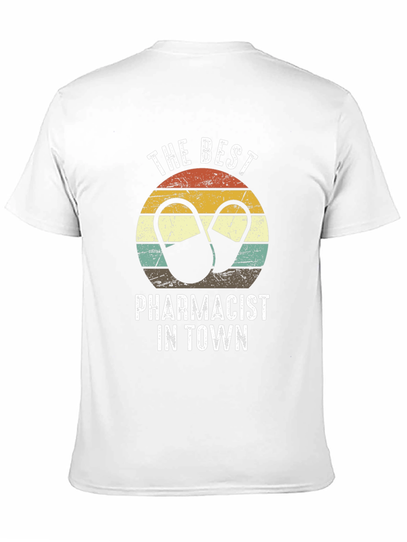 Best Pharmacist in Town Retro T-Shirt