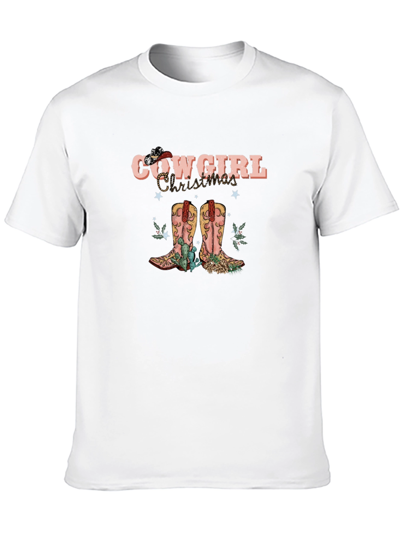 Cowgirl Christmas T-Shirt