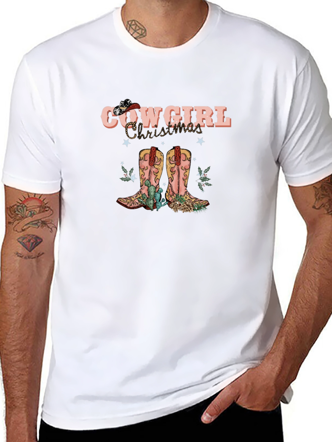 Cowgirl Christmas T-Shirt