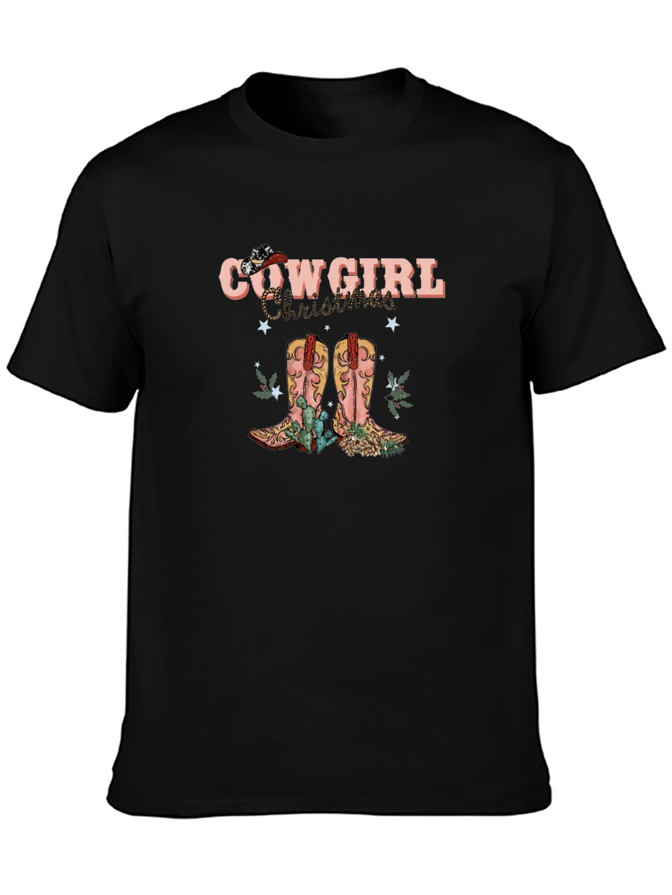 Cowgirl Christmas T-Shirt