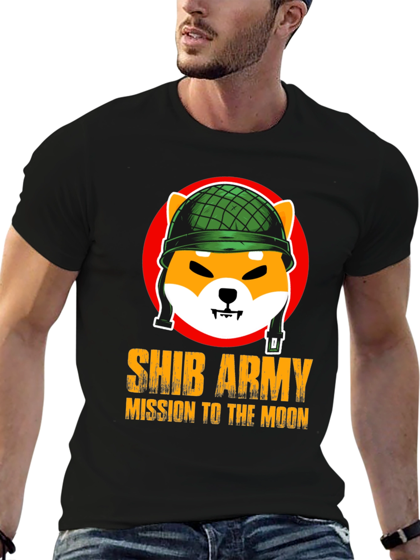 Shib Army Mission T-Shirt - Doge to the Moon!