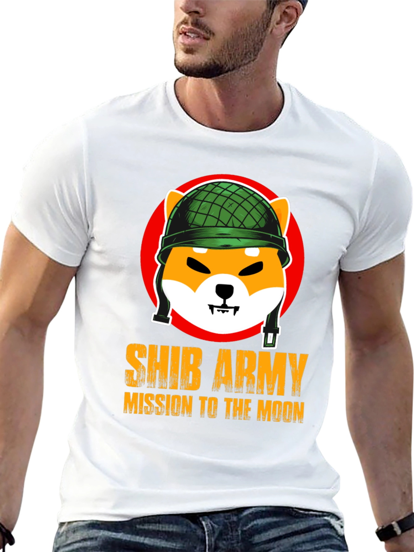 Shib Army Mission T-Shirt - Doge to the Moon!